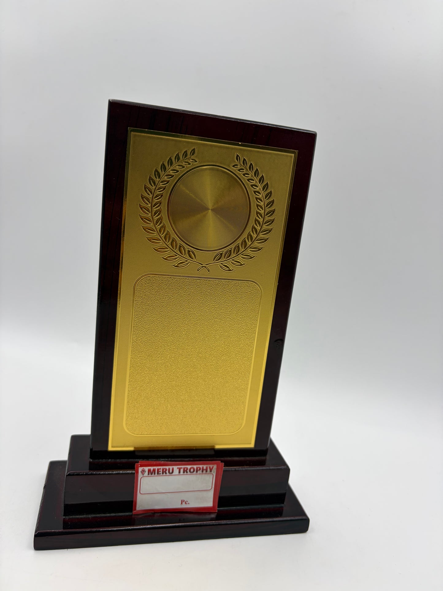 Elegant Wooden Memento Recognition Award - Custom Awards 1582