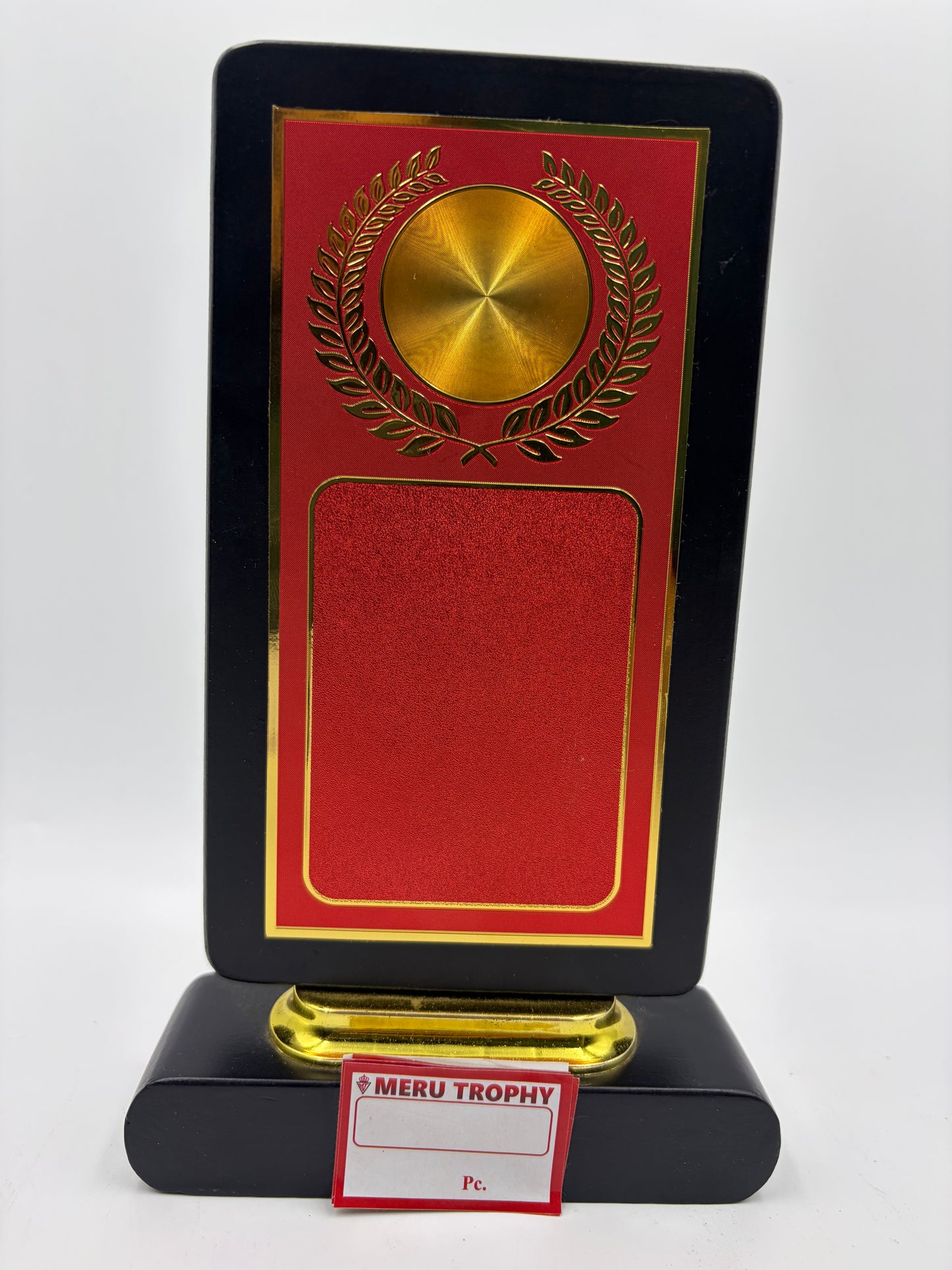Wooden Recognition Award Trophy - Custom Wooden Mementos CP 109