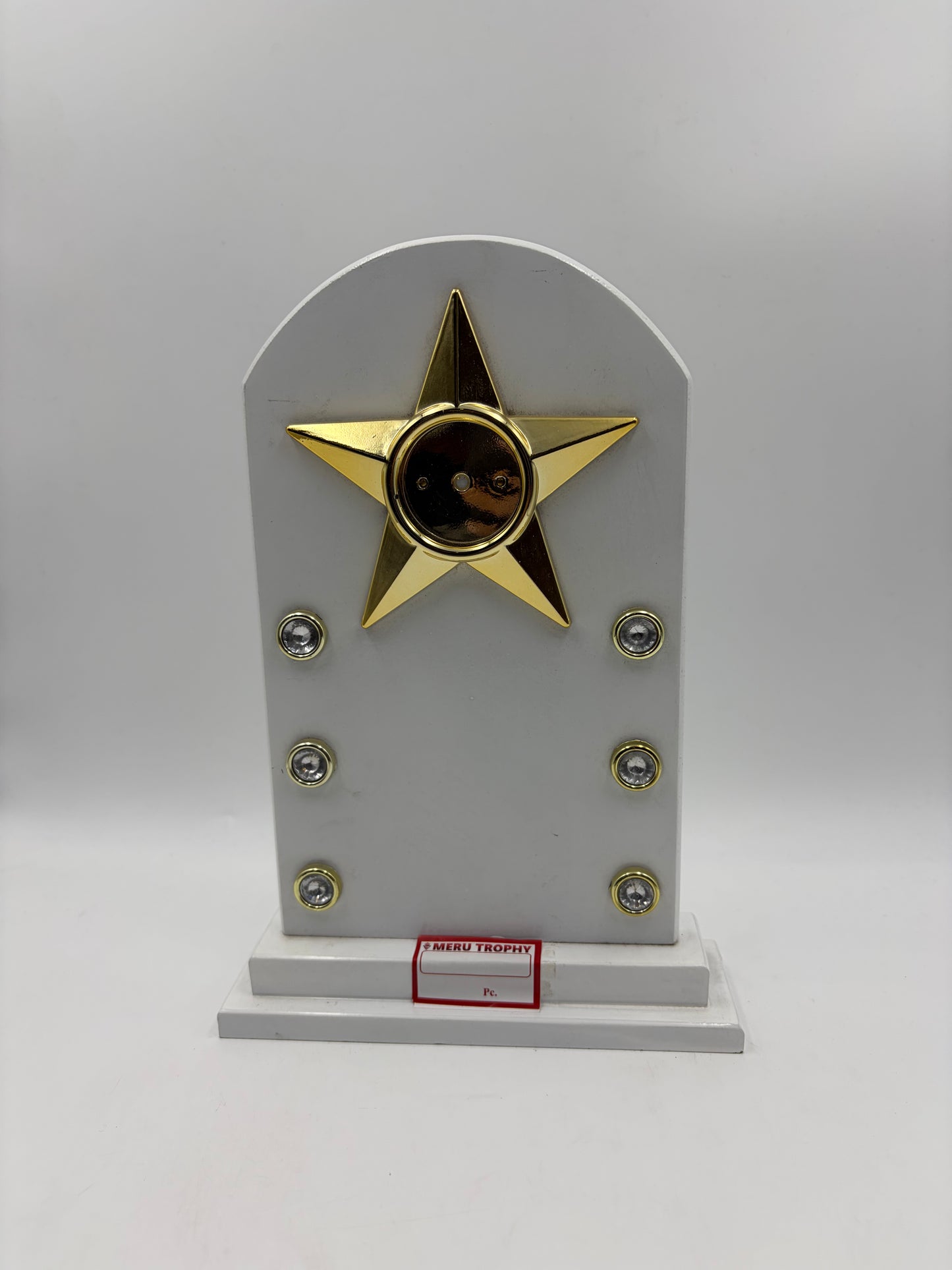 Wooden Star Trophy Custom Awards Personalized Recognition WIM 18