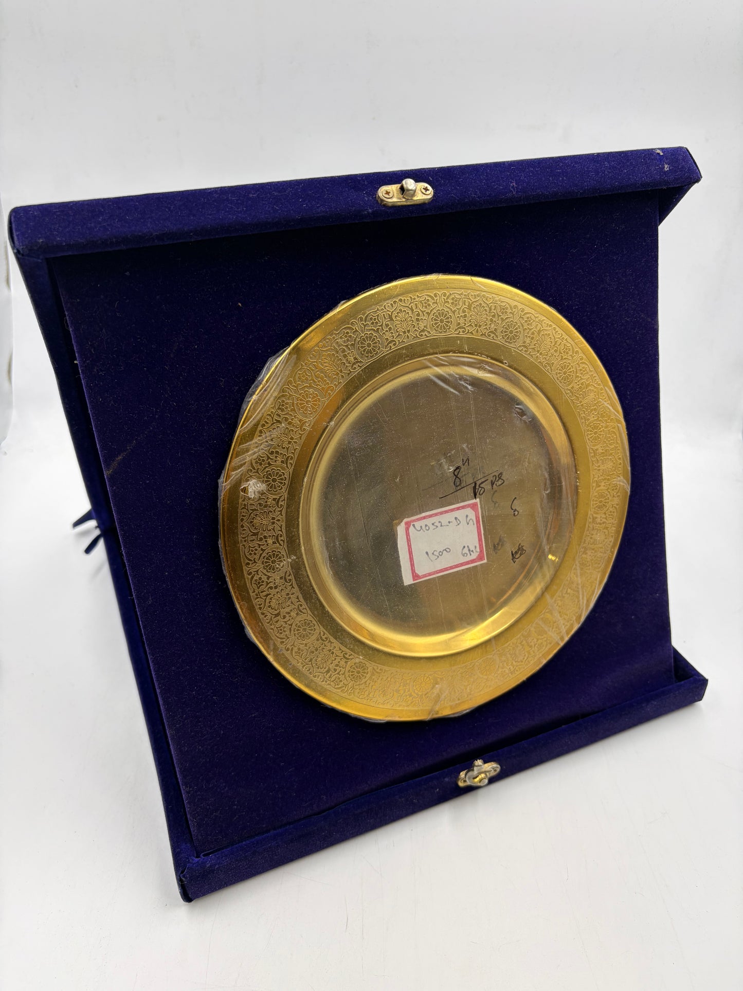 Gold Wooden Memento Recognition Award Trophy - Custom Trophies 4052