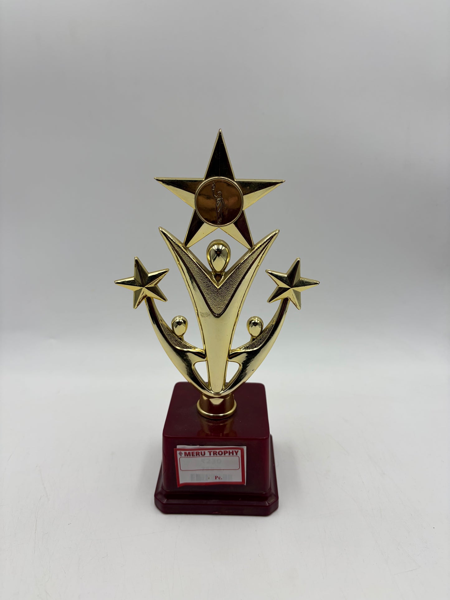 Gold Star Achievement Trophy 2373 - Fiber Trophies Online