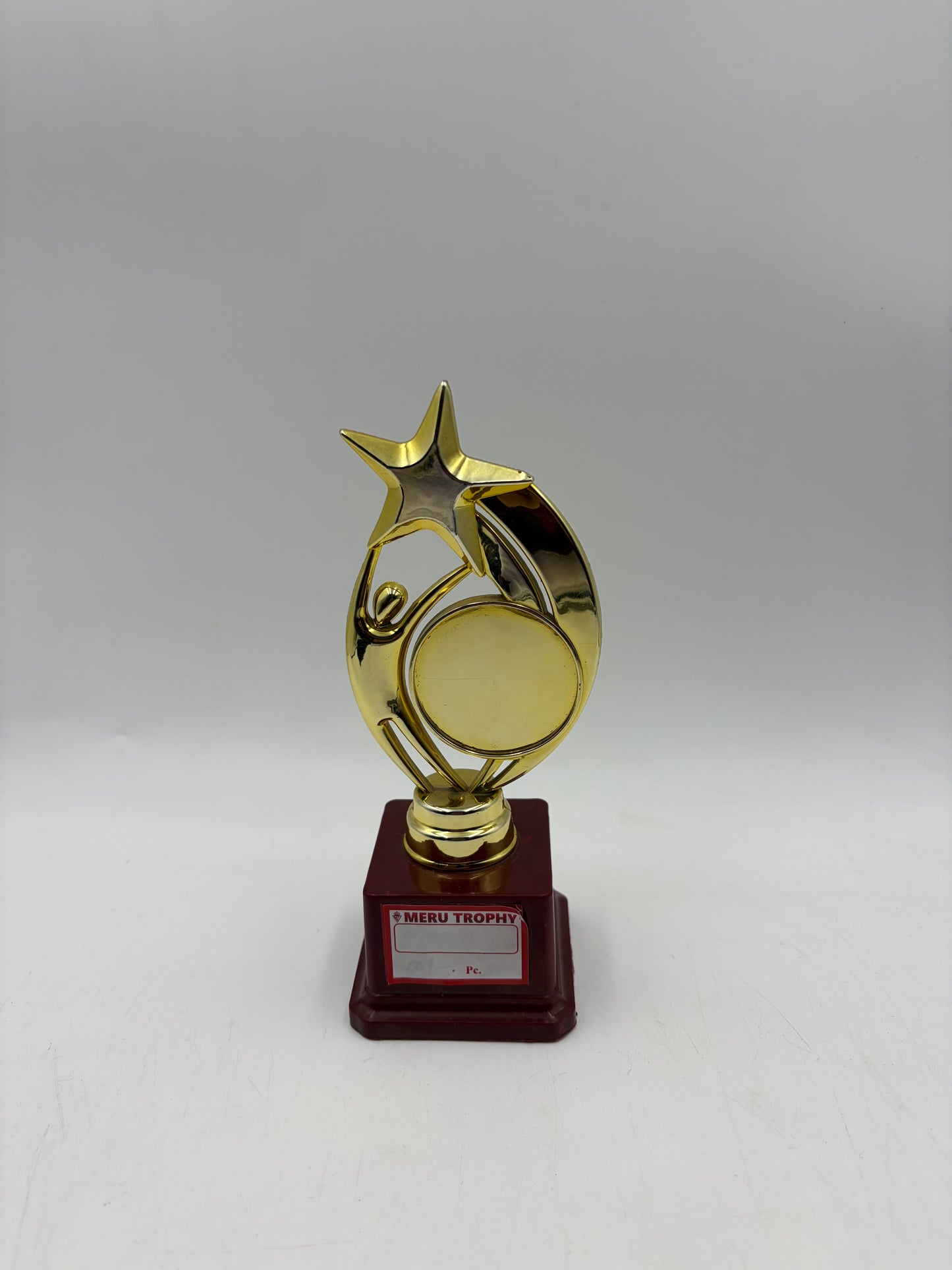 Gold Star Achievement Fiber Trophy 320