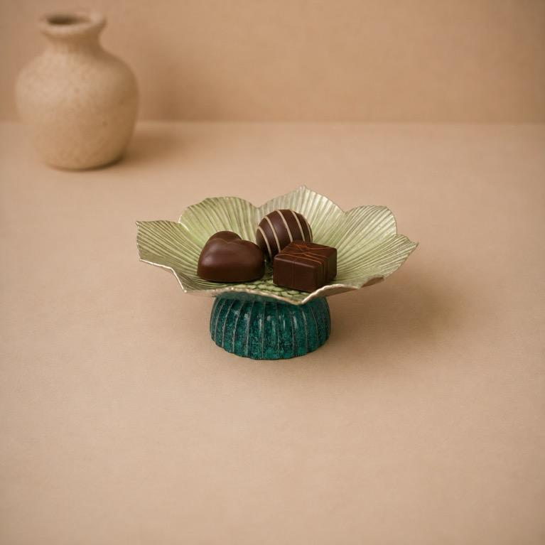 Kamal Patra Lotus Petal Bowl, handcrafted metal craft