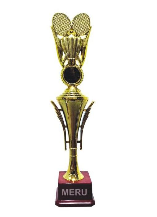 Gold Fibre Trophy Award HV 558 - A prestigious symbol of achievement.