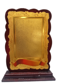 Elegant Wooden Memento Trophy - Recognition Award