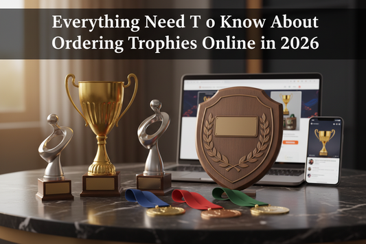 Premium crystal trophy and custom awards displayed for corporate recognition events in 2026 by Meru Trophy.