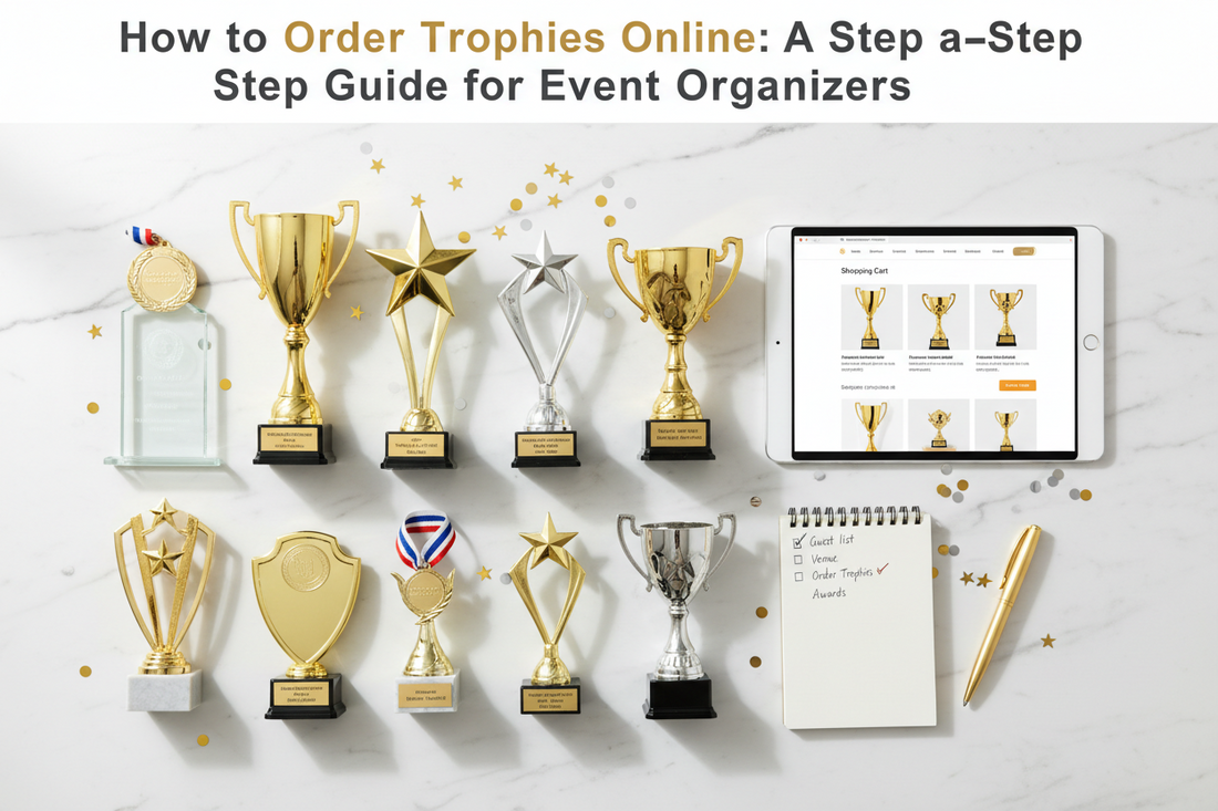 A premium crystal trophy with custom engraving for corporate excellence awards by Meru Trophy online shop in India.
