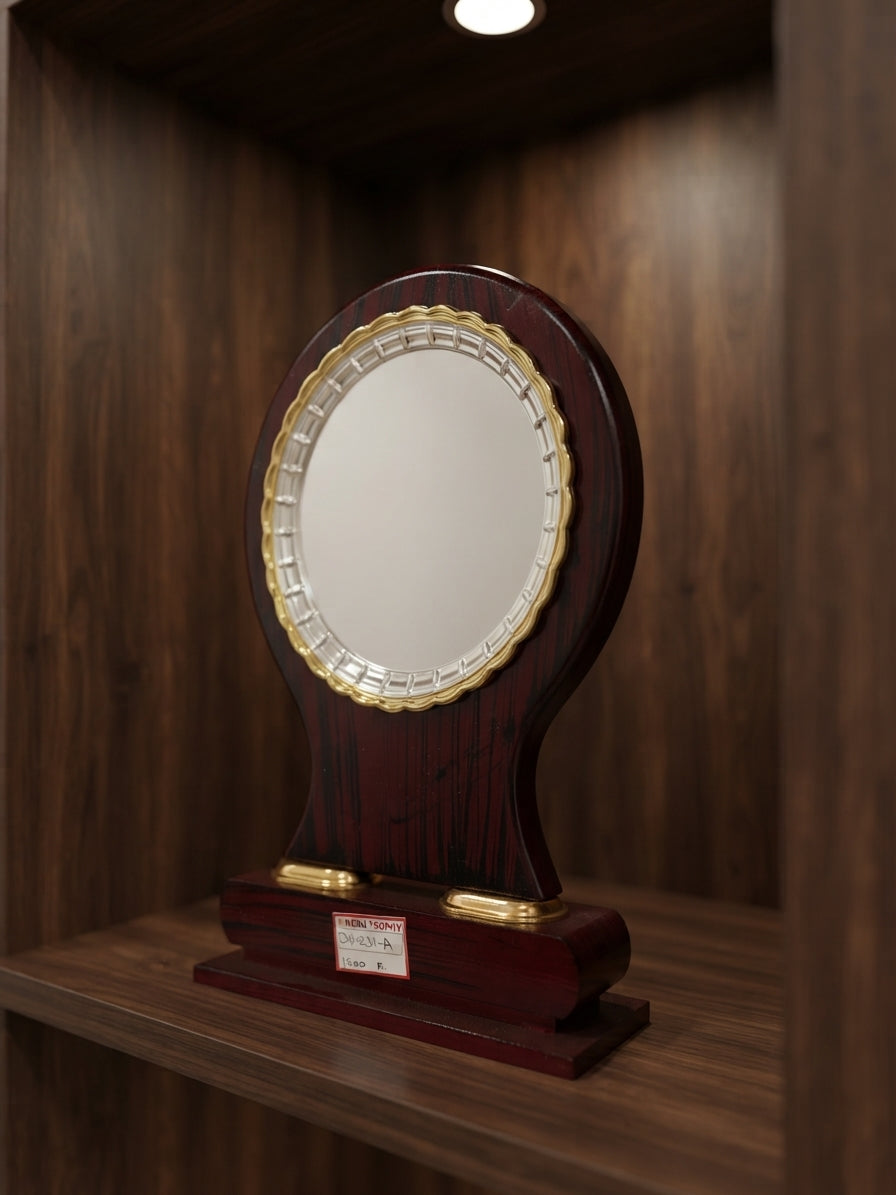 JH 231 A Meru Trophy Premium Custom Decorative Wooden Engraved Plaque jh-231-a alternate view - Meru Trophy