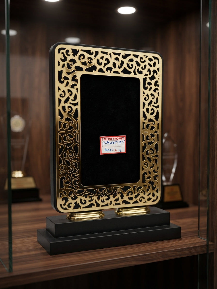 CP 205 Decorative Plaques Meru Trophy Custom Engraved Award Piece cp-205 alternate view - Meru Trophy
