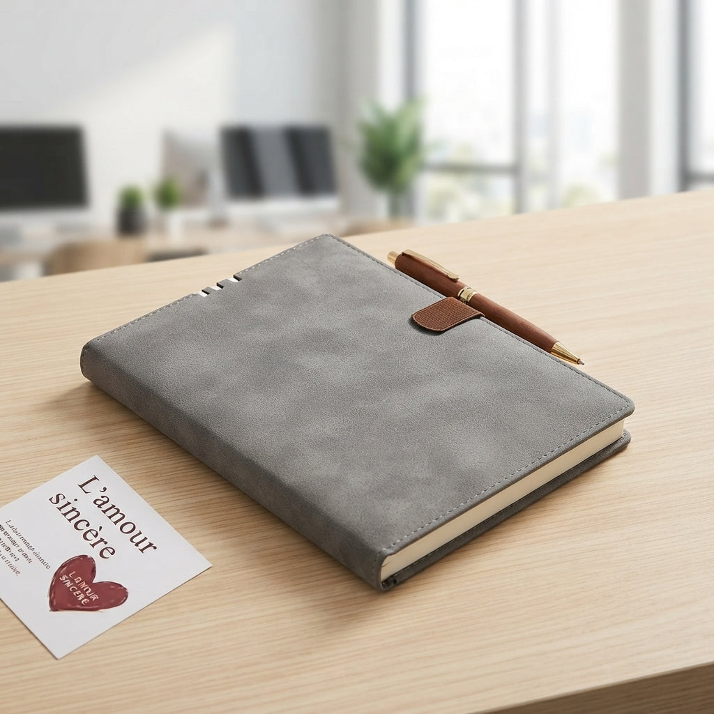 Soft Touch PU Diary - lifestyle - Meru Trophy corporate gifting