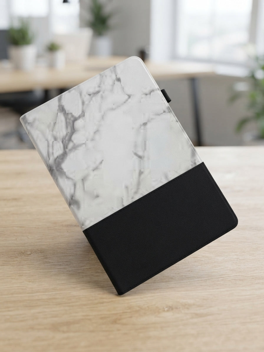 Marble Finish PU Notebook - lifestyle - Meru Trophy corporate gifting