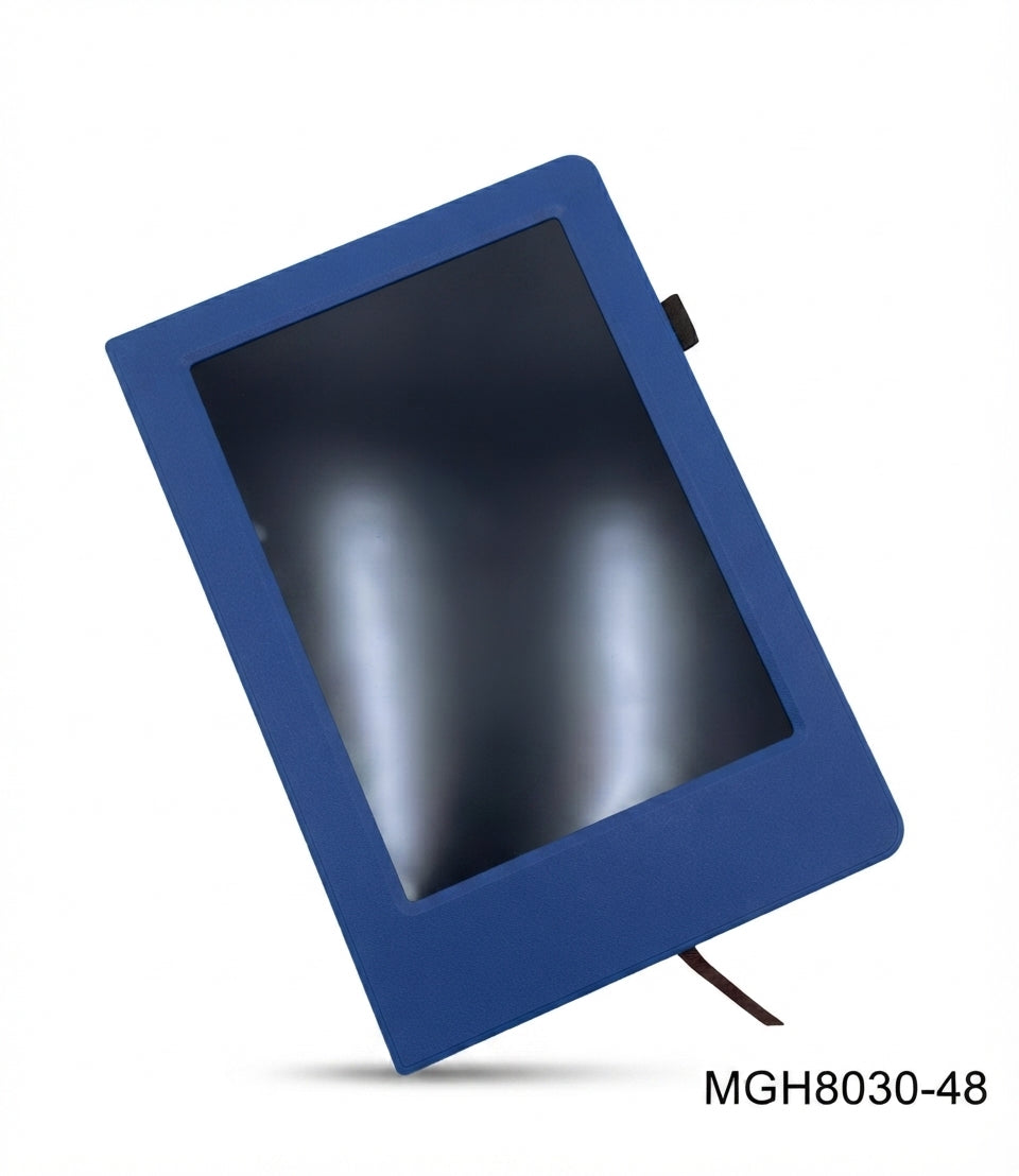 LCD Writing Tablet Diary - Blue - Meru Trophy corporate gifting
