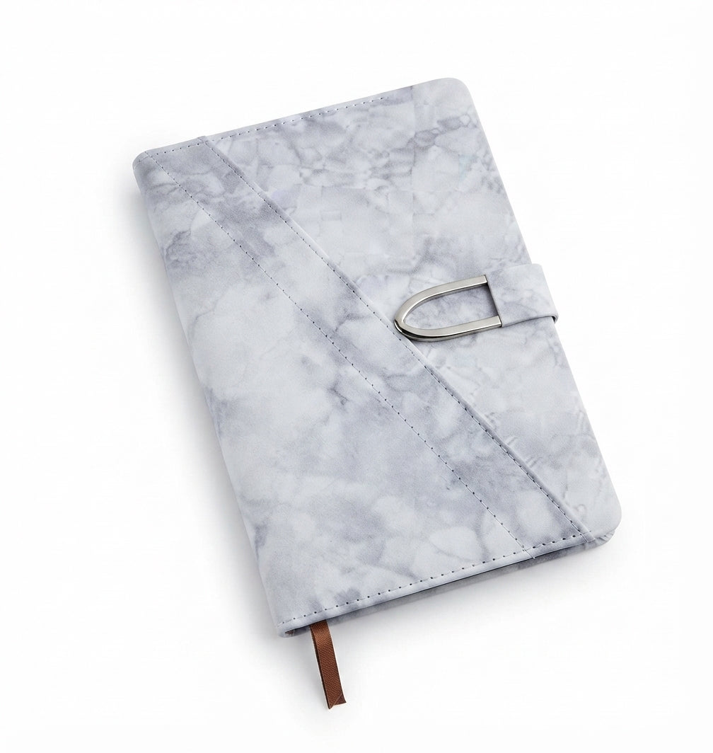 Marble Panel Magic Slate Diary - Marble - Meru Trophy corporate gifting