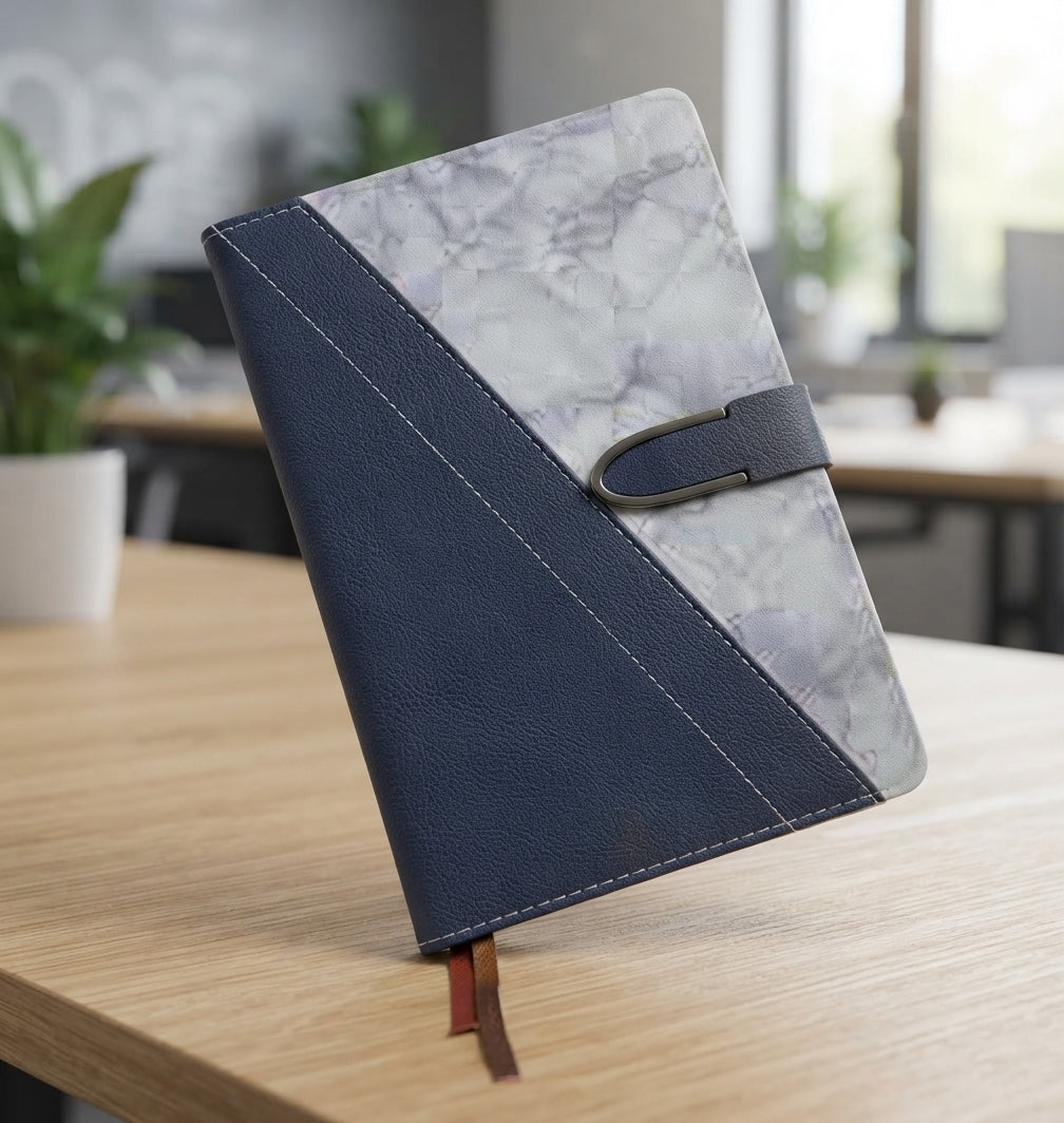 Marble Panel Magic Slate Diary - lifestyle - Meru Trophy corporate gifting