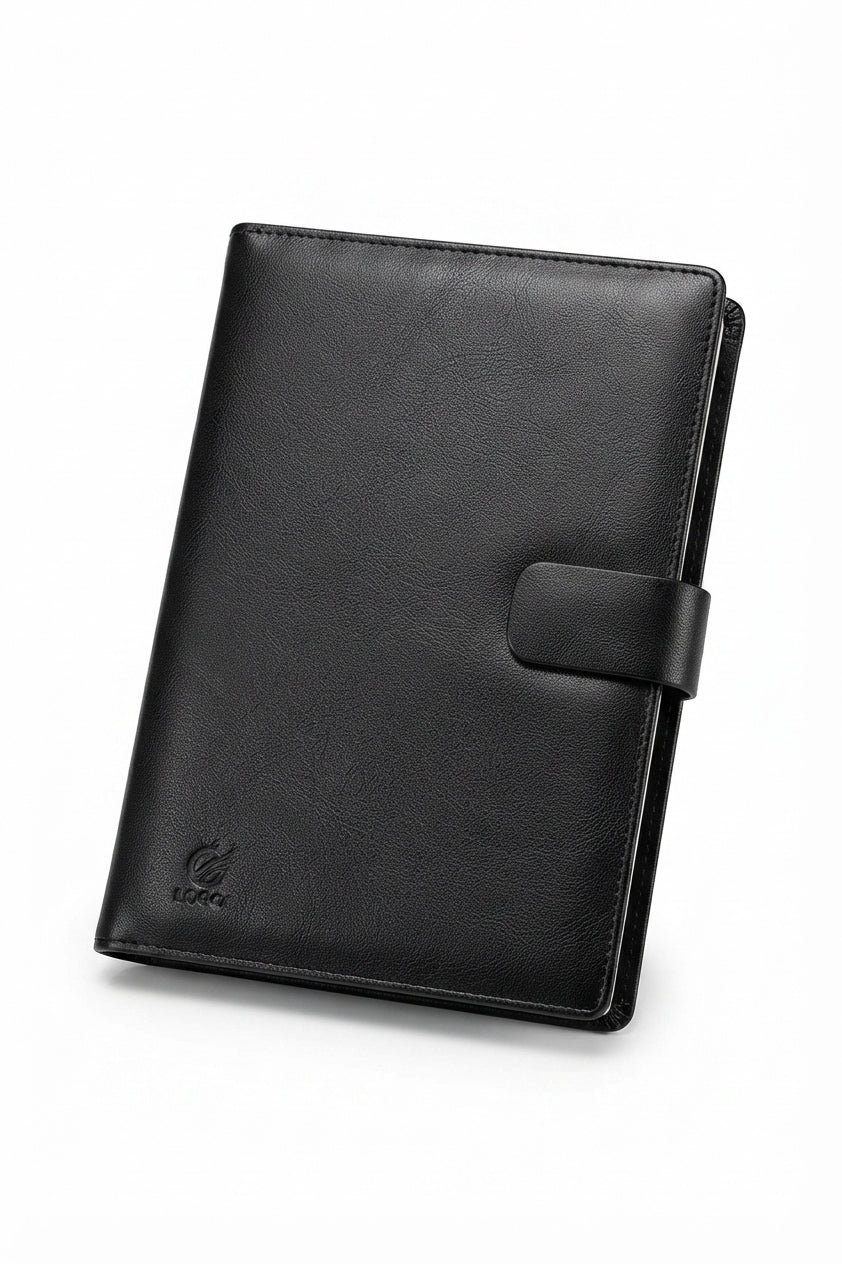 Executive PU Organiser Diary - Black - Meru Trophy corporate gifting