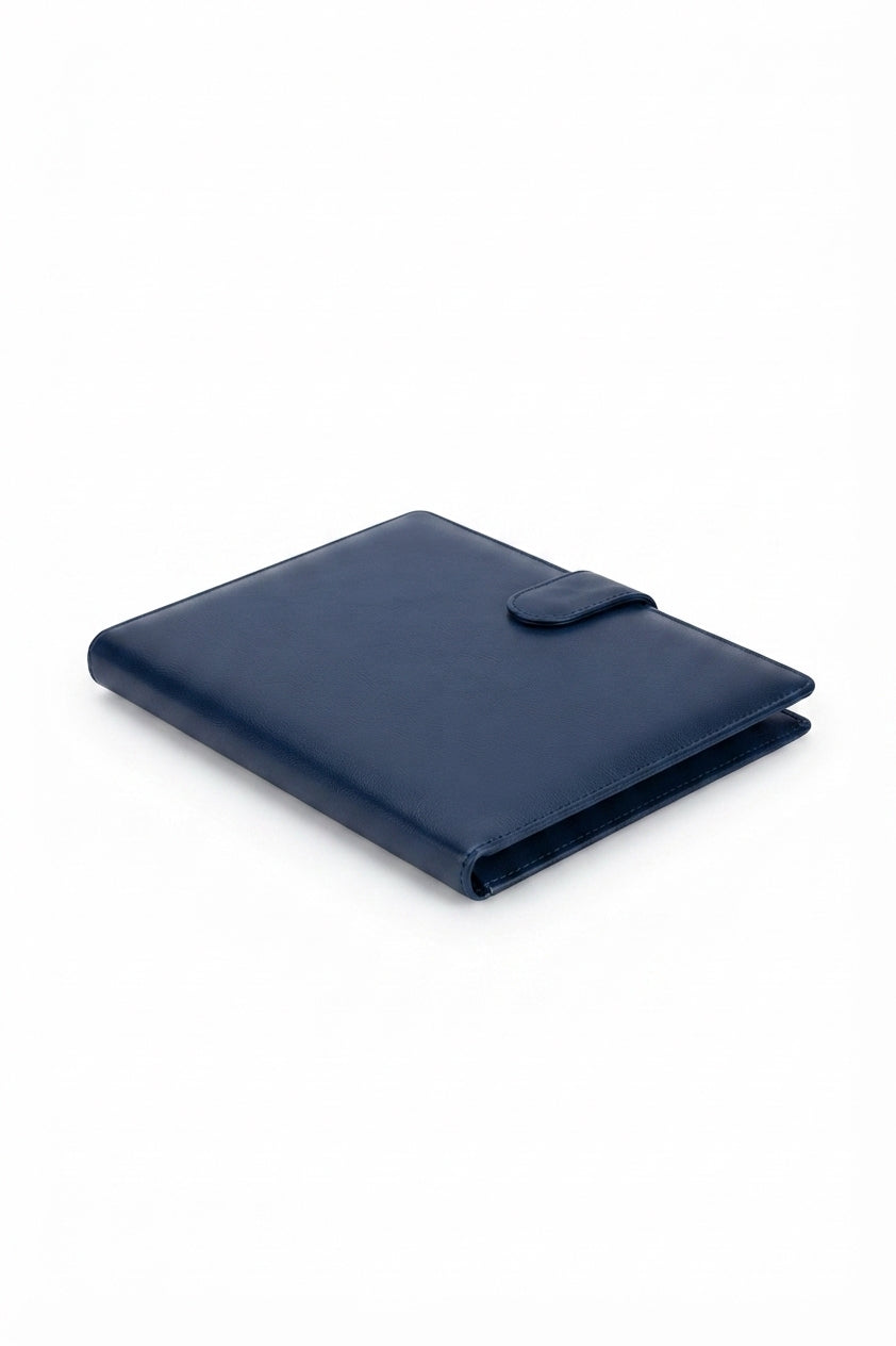 Executive PU Organiser Diary - Navy - Meru Trophy corporate gifting