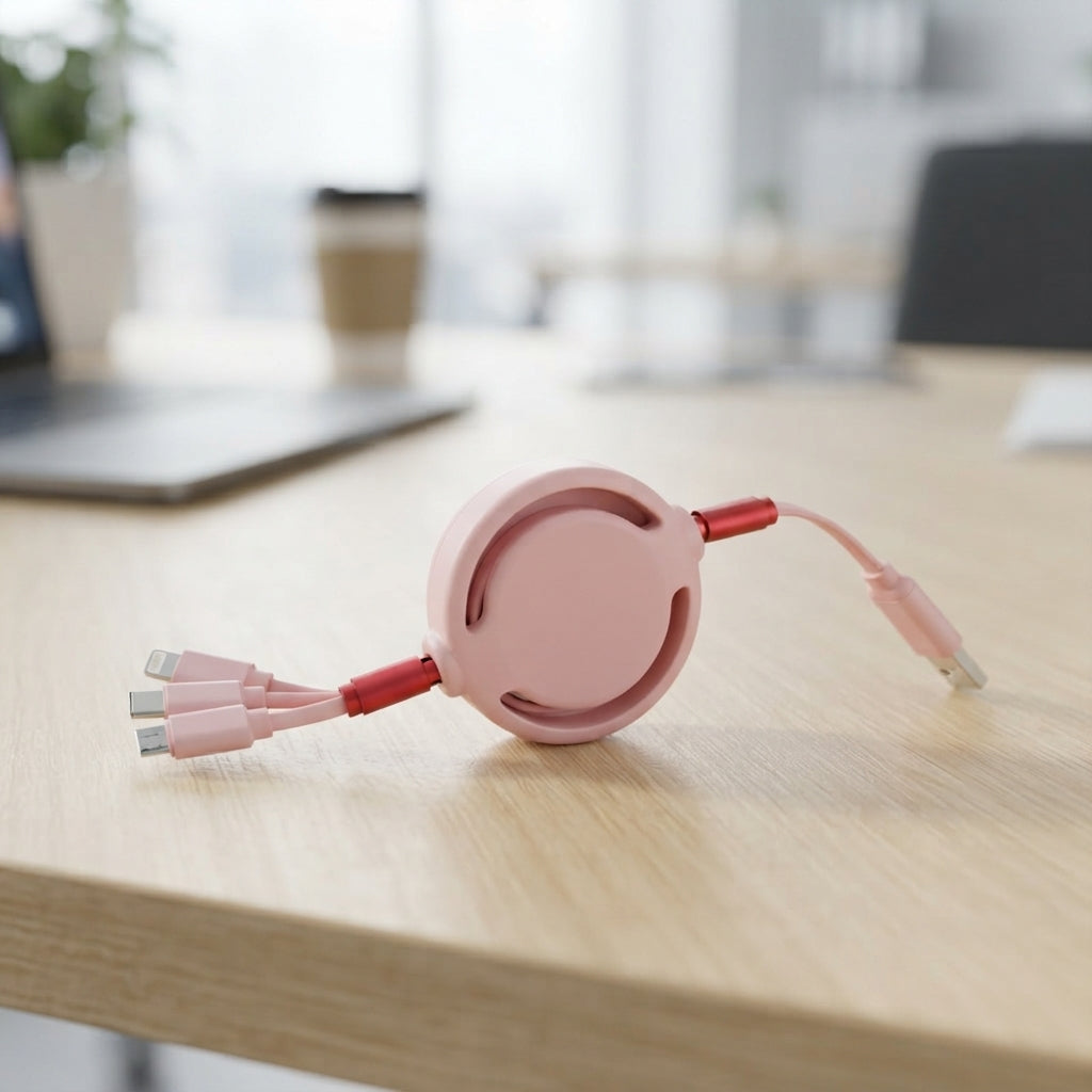 Retractable Yo-Yo USB Charging Cable - lifestyle - Meru Trophy corporate gifting