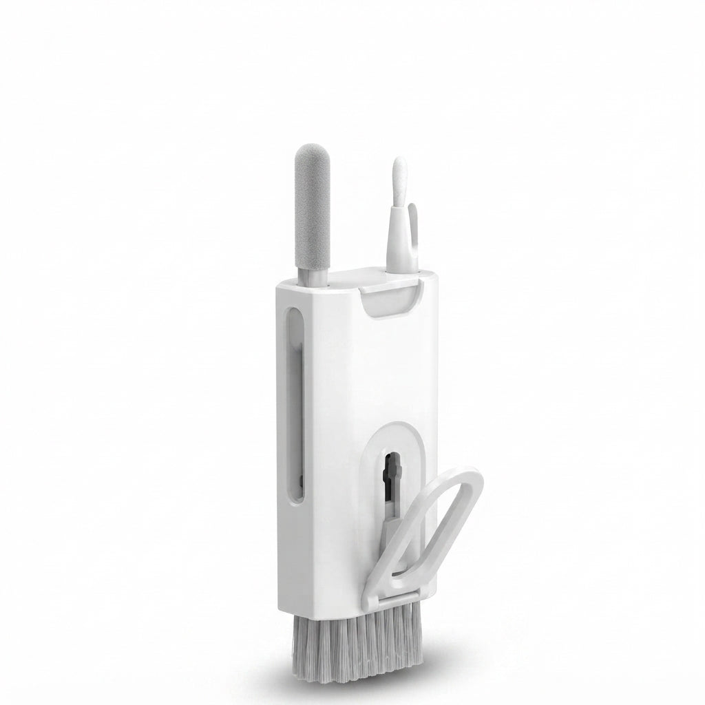 8-in-1 Multi-Function Gadget Cleaning Kit - White - Meru Trophy corporate gifting