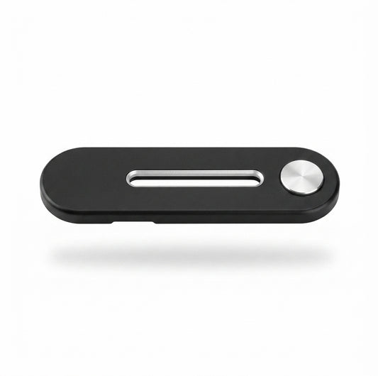 Adhesive Laptop-Side Phone Stand - Black - Meru Trophy corporate gifting