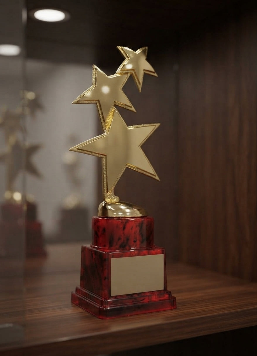 Star Trophy - Custom Trophies and Awards 7506 alternate view - Meru Trophy