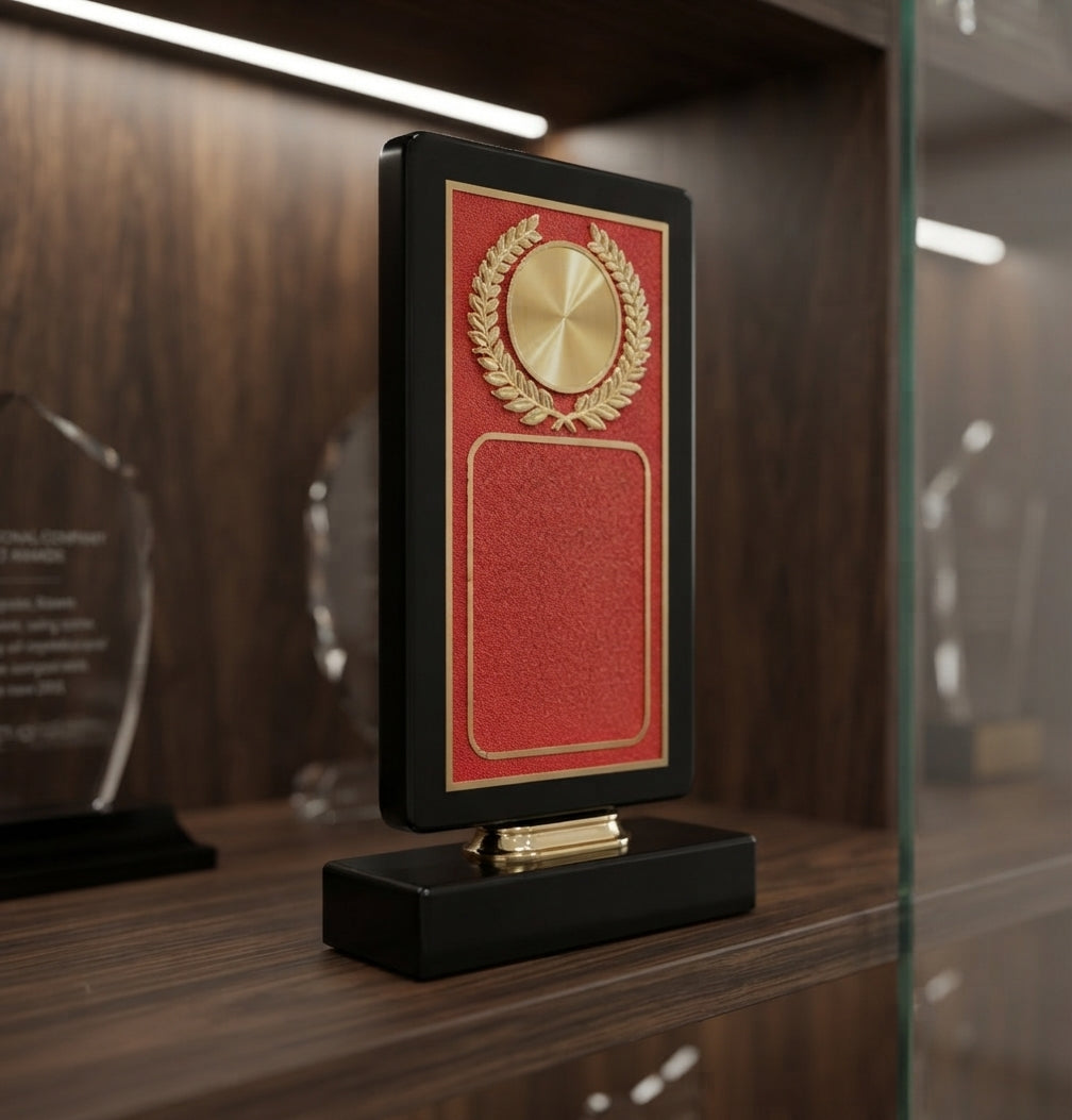 Wooden Recognition Award Trophy - Custom Wooden Mementos CP 109 alternate view - Meru Trophy