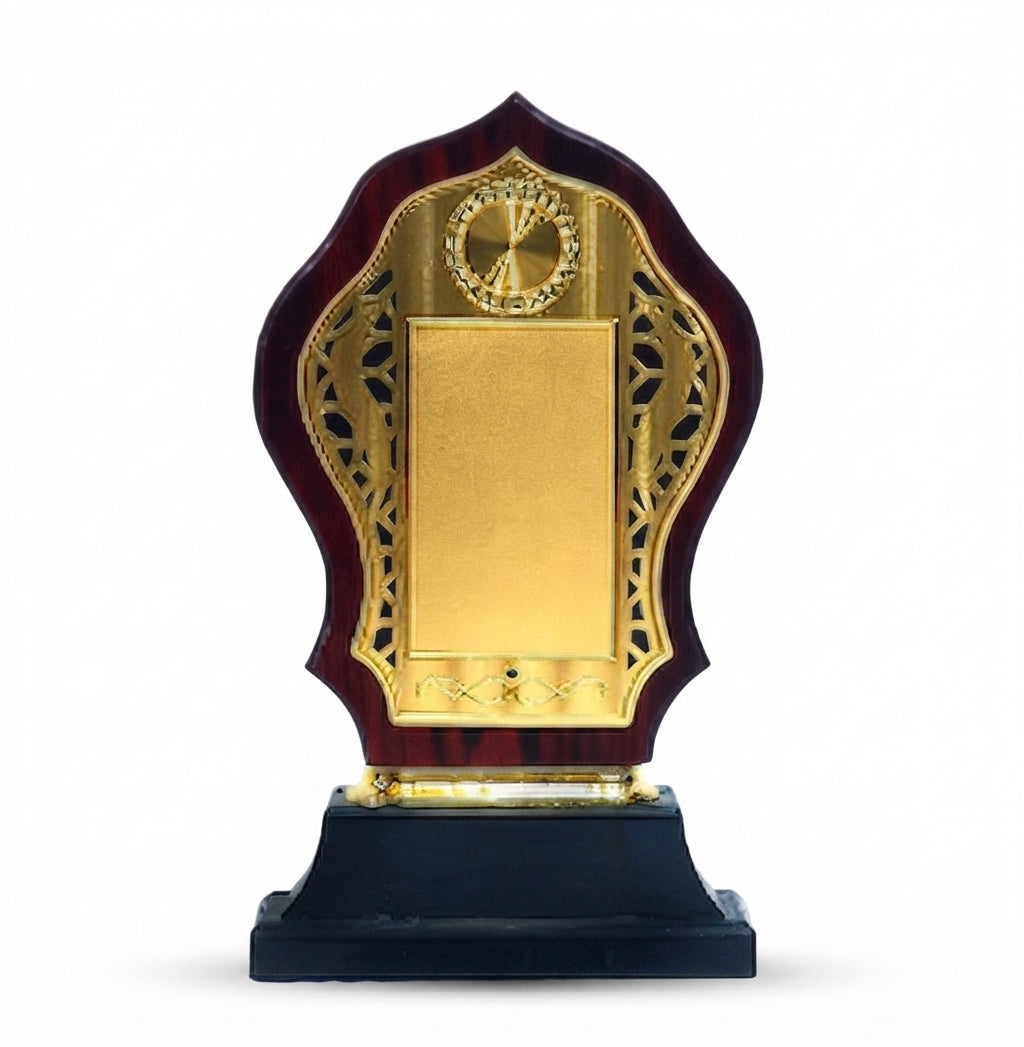 Wooden Mementos Recognition Award Trophy CP 106 - Meru Trophy
