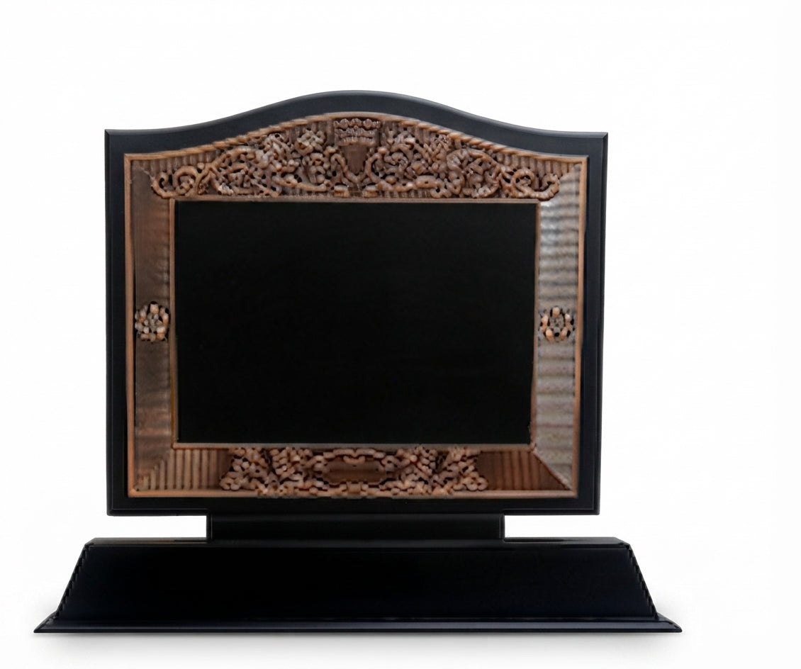Wooden Trophy Award Recognition - Custom Wooden Mementos 901 SPL - Meru Trophy
