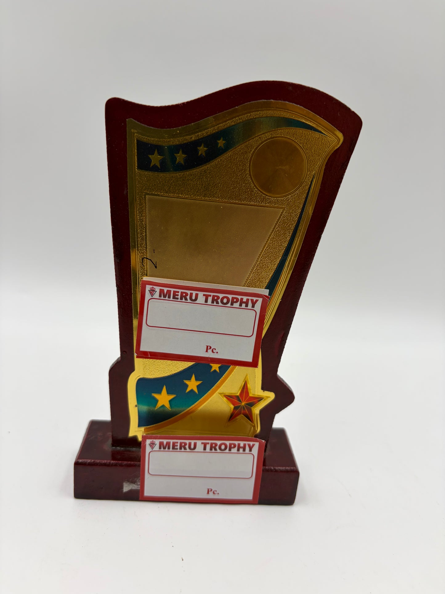 Wooden Recognition Award Trophy 1728 - Custom Wooden Mementos