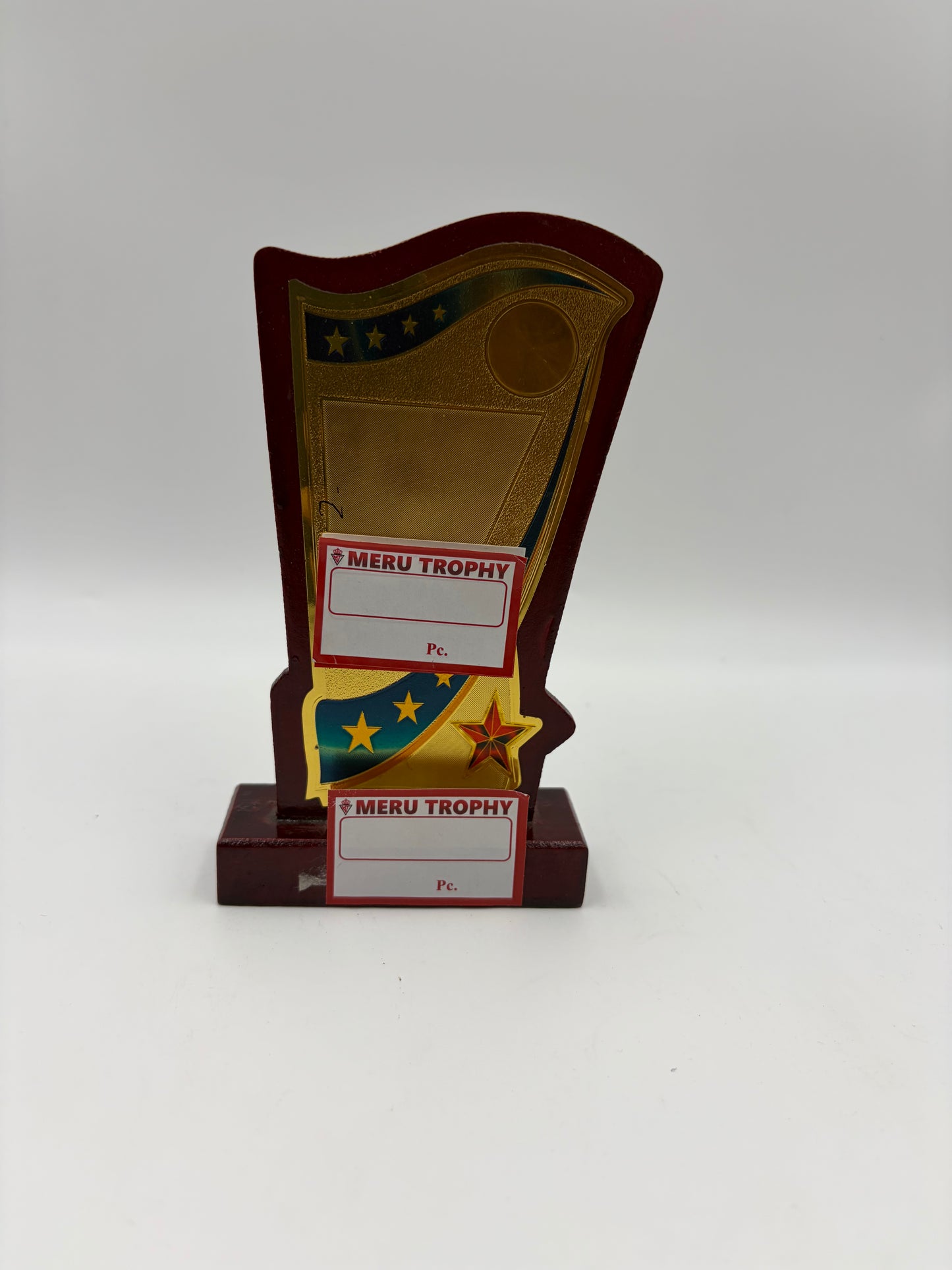 Wooden Recognition Award Trophy 1728 - Custom Wooden Mementos
