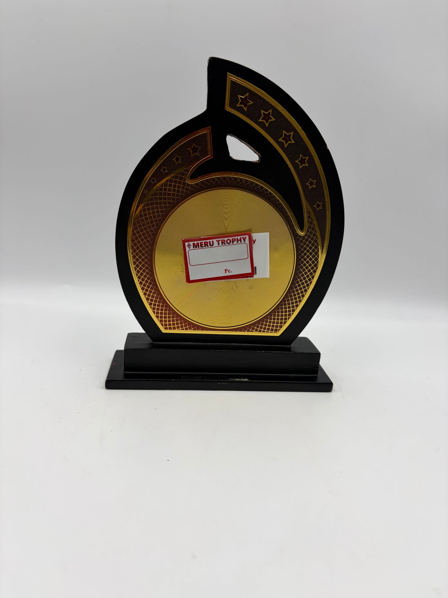 Elegant Wooden Trophy - Corporate Recognition Awards - Custom Engraved 3103