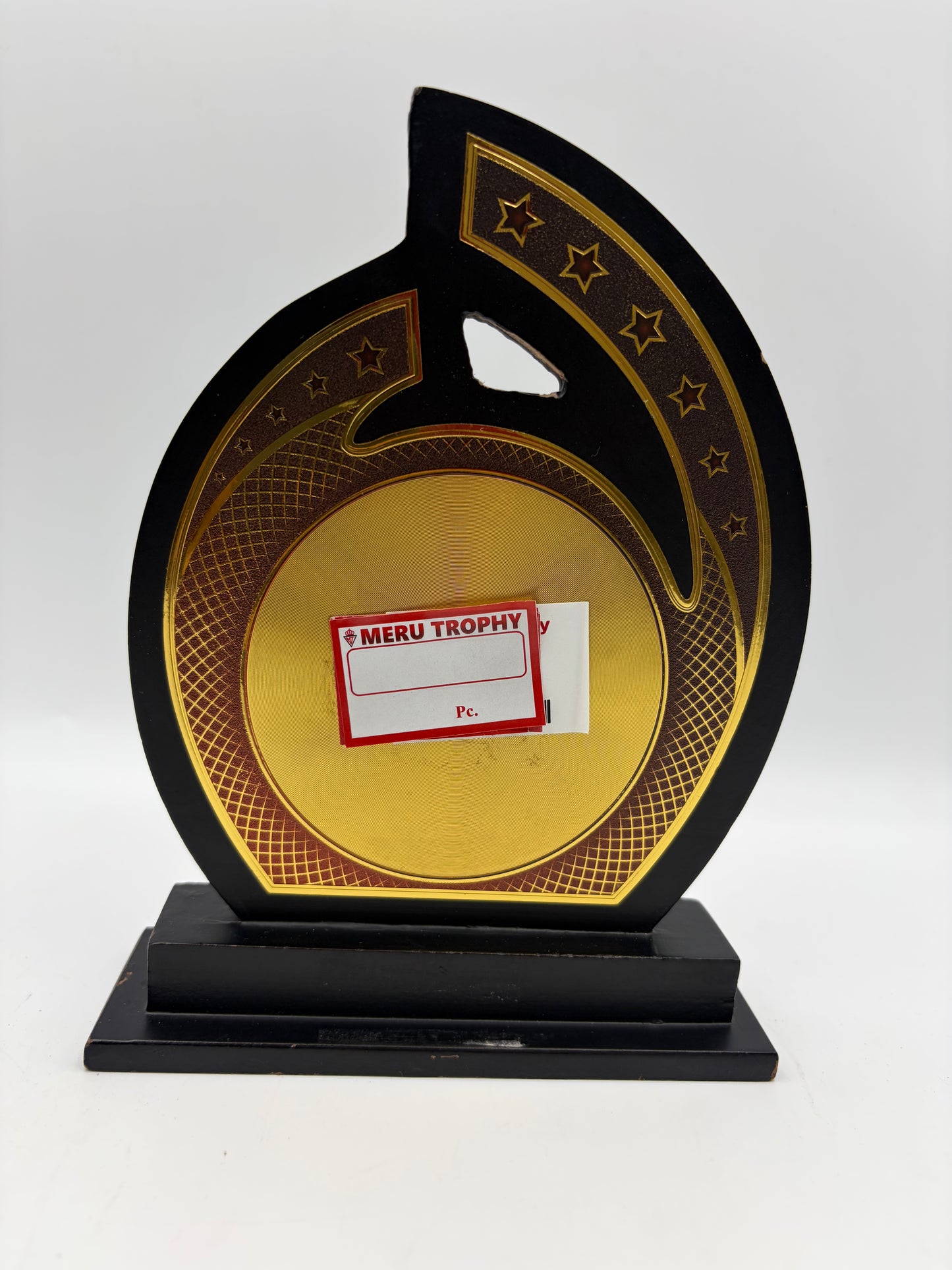 Elegant Wooden Trophy - Corporate Recognition Awards - Custom Engraved 3103