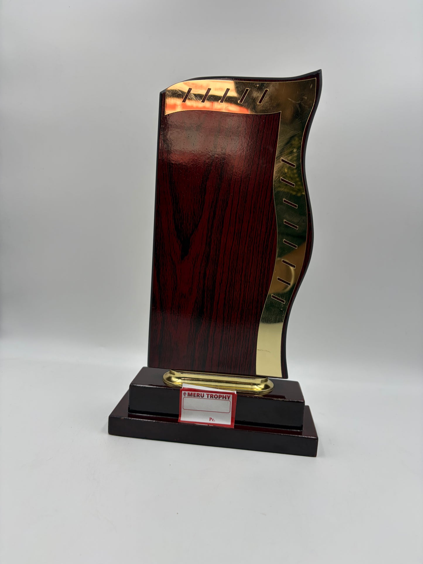 Wooden Award Trophy Memento CP69