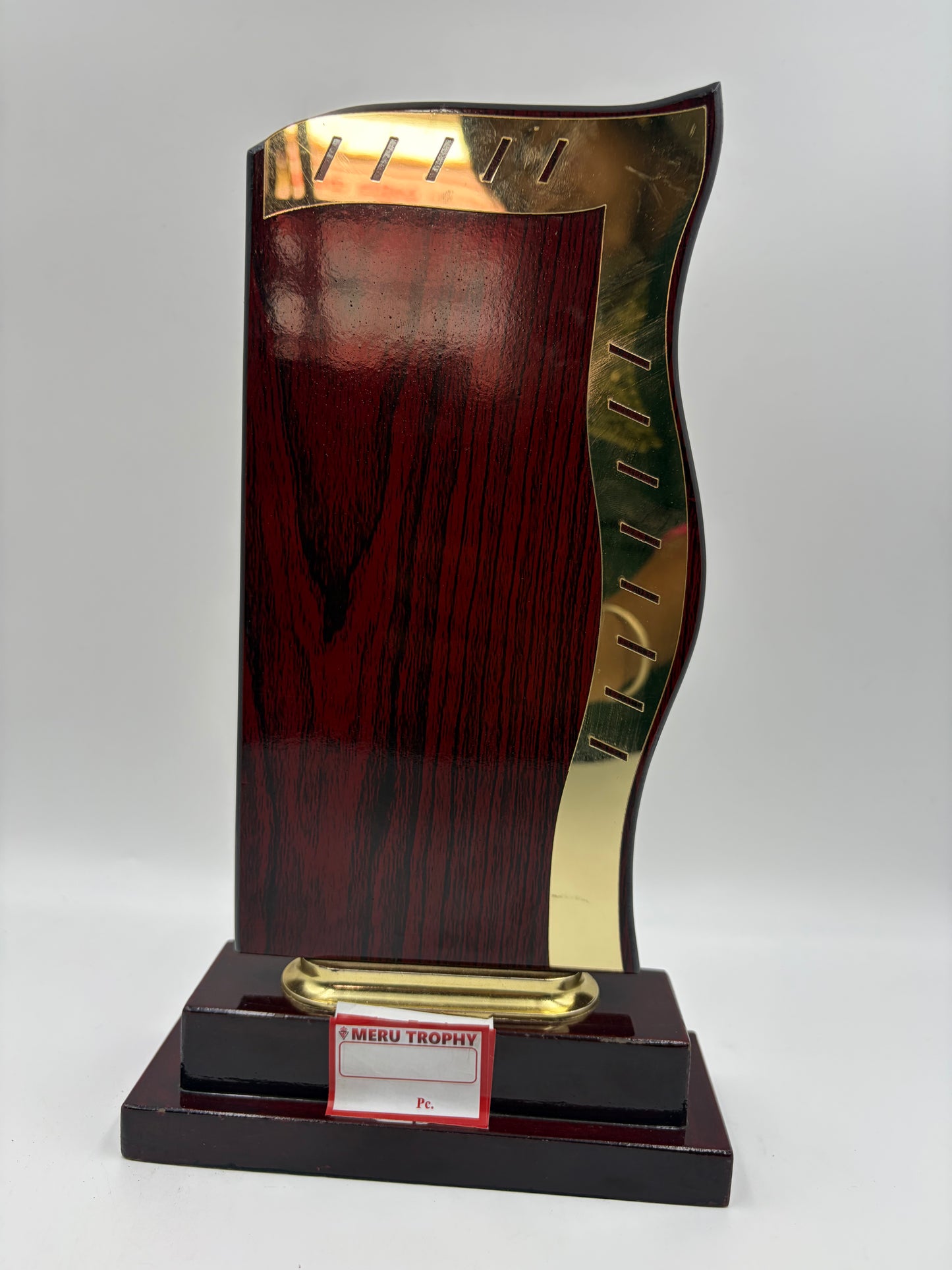 Wooden Award Trophy Memento CP69