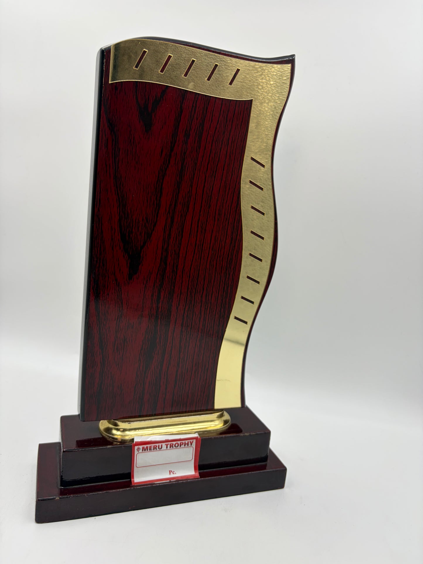 Wooden Award Trophy Memento CP69