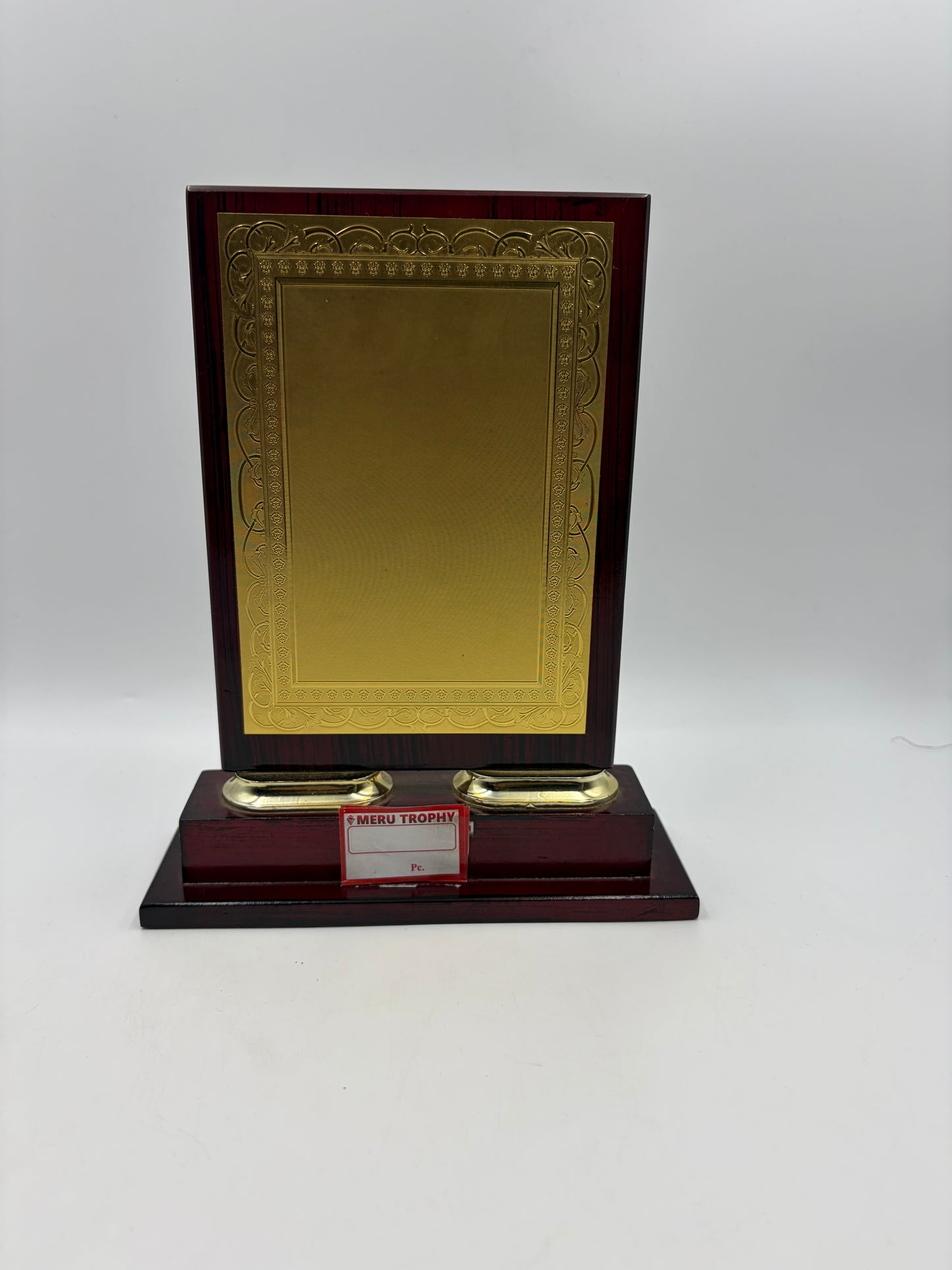 Wooden Trophy Recognition Award 3196