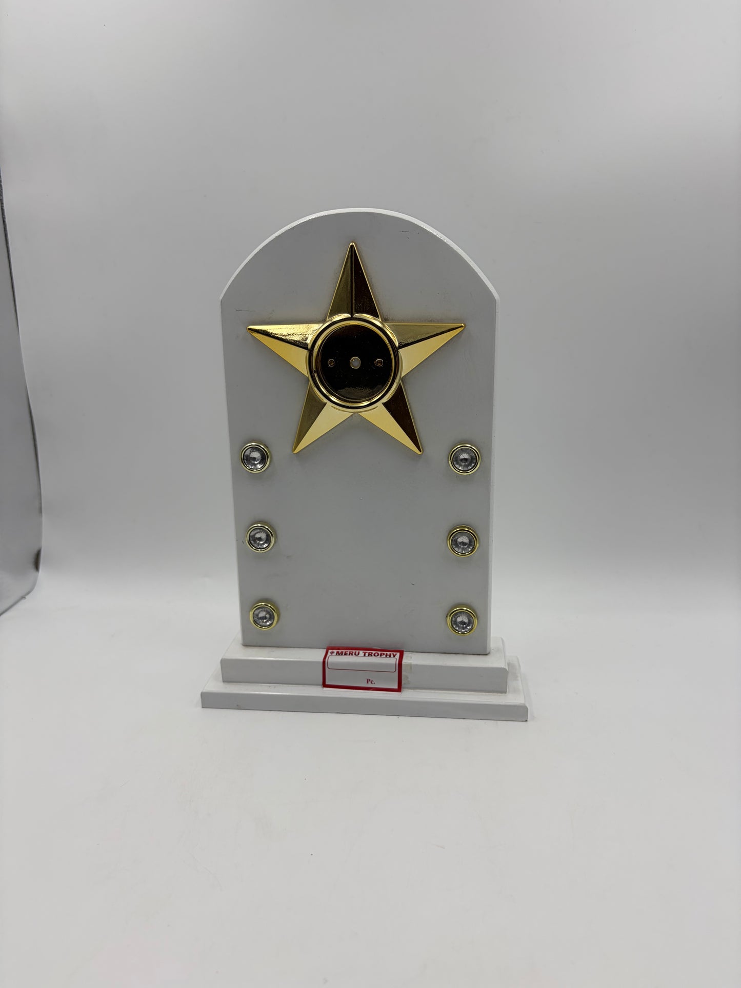 Wooden Star Trophy Custom Awards Personalized Recognition WIM 18