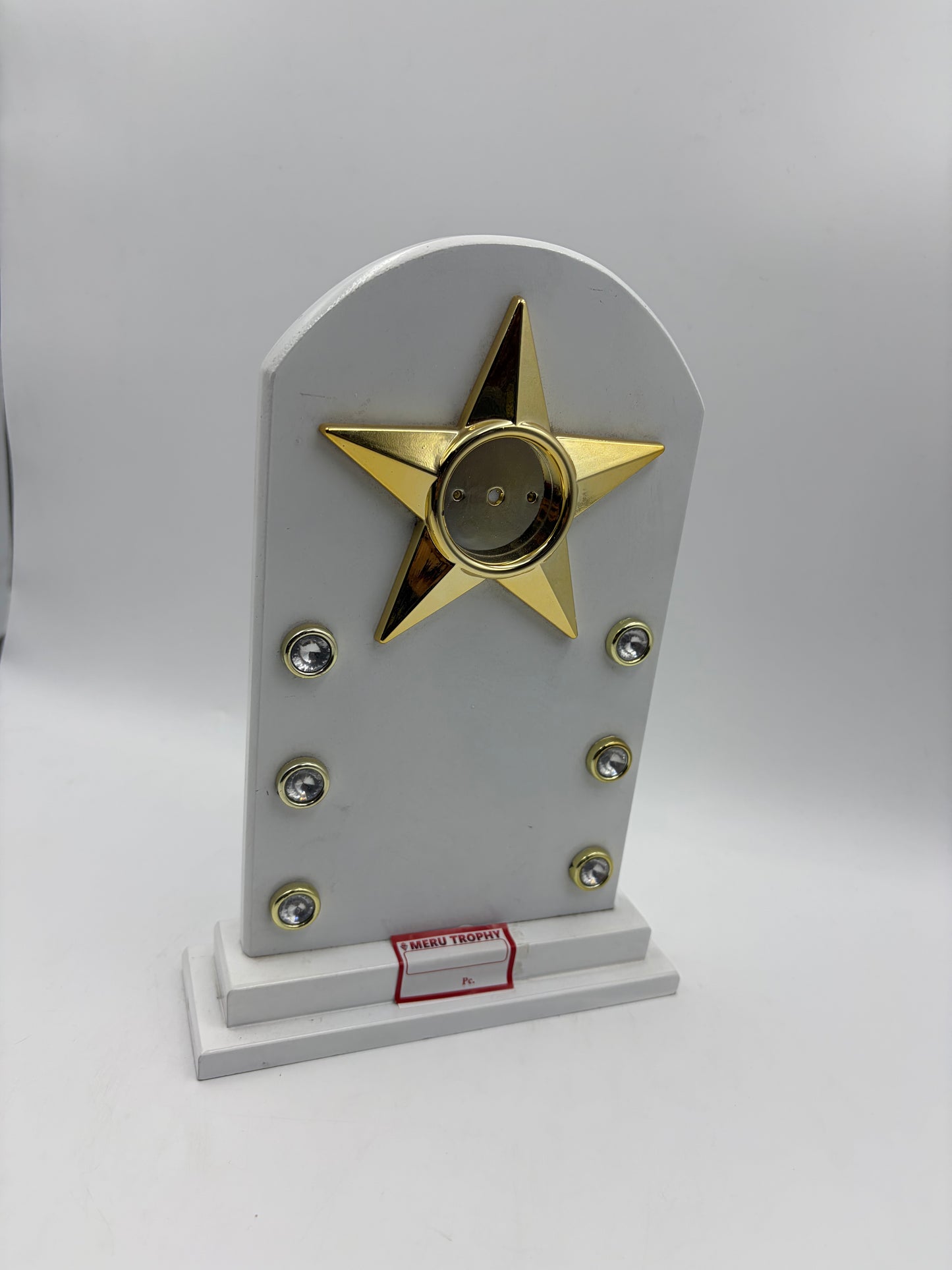 Wooden Star Trophy Custom Awards Personalized Recognition WIM 18