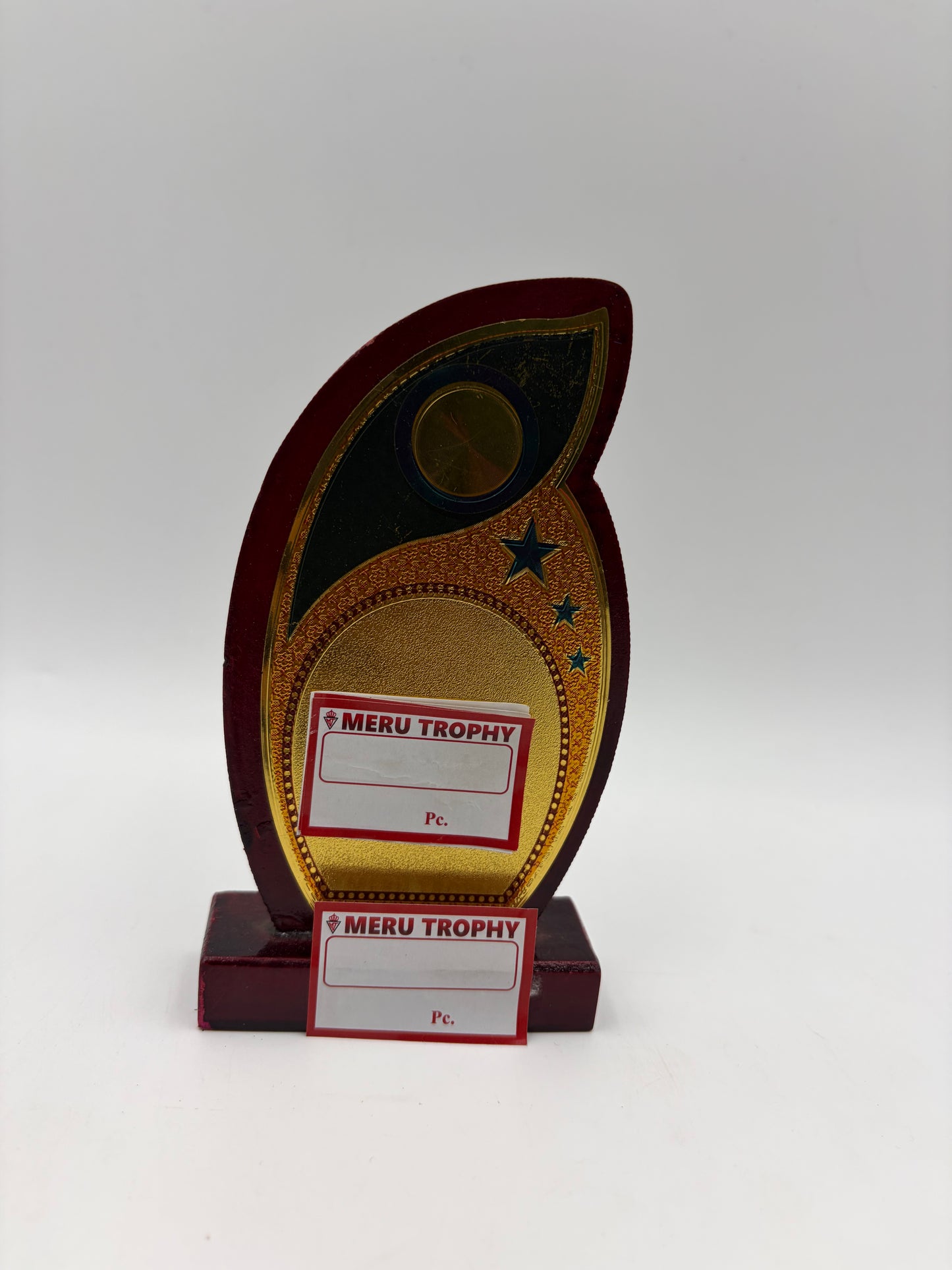 Wooden Memento Award & Trophy 1812 - Custom Engraved Recognition