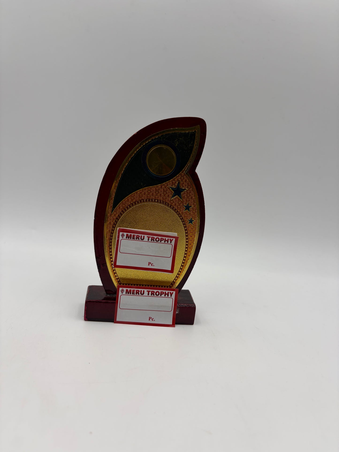 Wooden Memento Award & Trophy 1812 - Custom Engraved Recognition