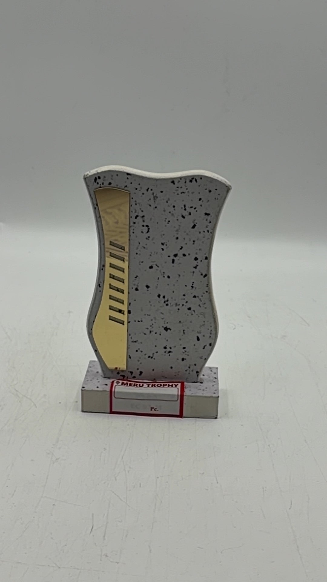 Wooden Marble Memento Trophy Custom Awards - Unique Recognition EC 91
