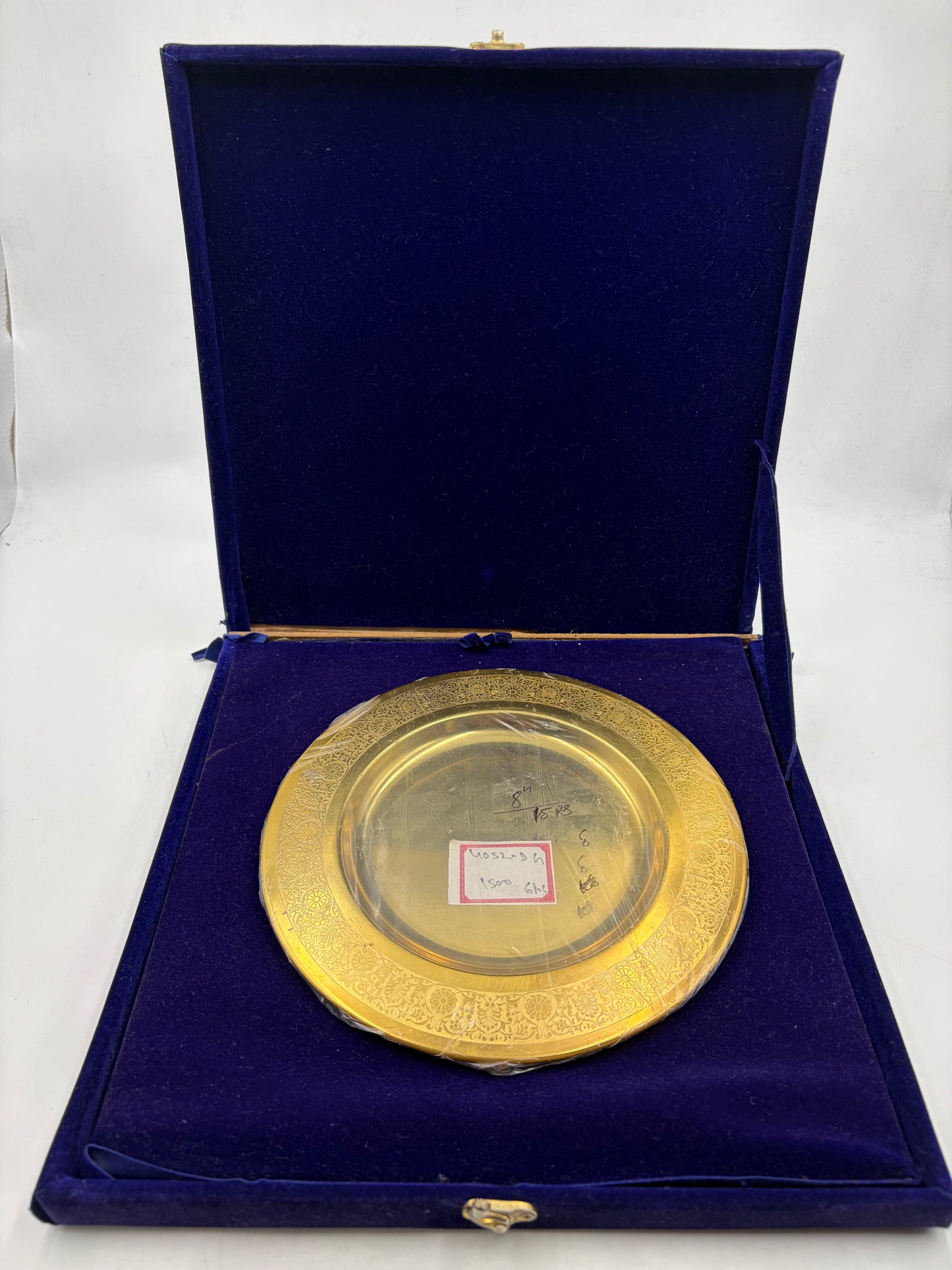 Gold Wooden Memento Recognition Award Trophy - Custom Trophies 4052