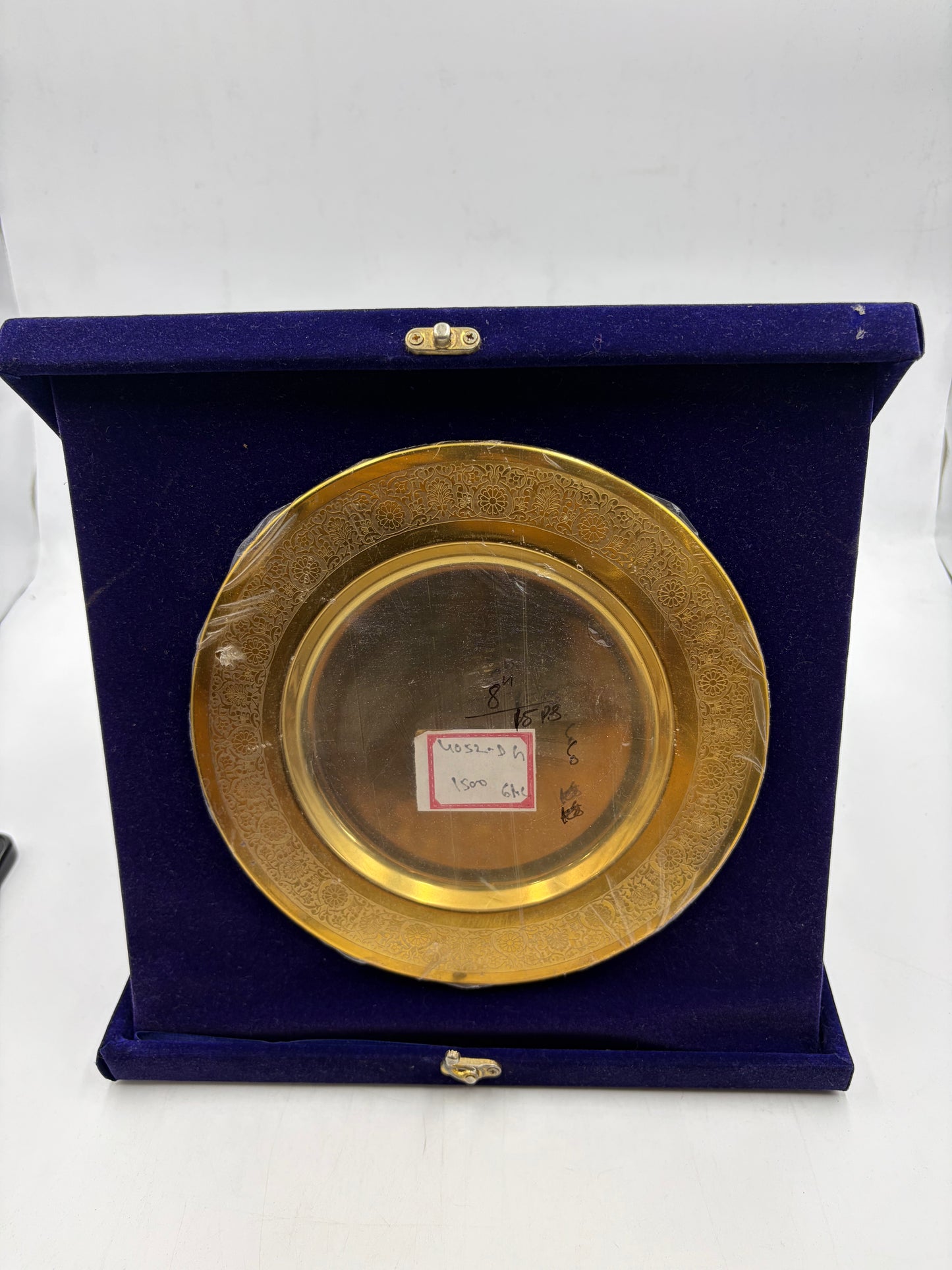 Gold Wooden Memento Recognition Award Trophy - Custom Trophies 4052