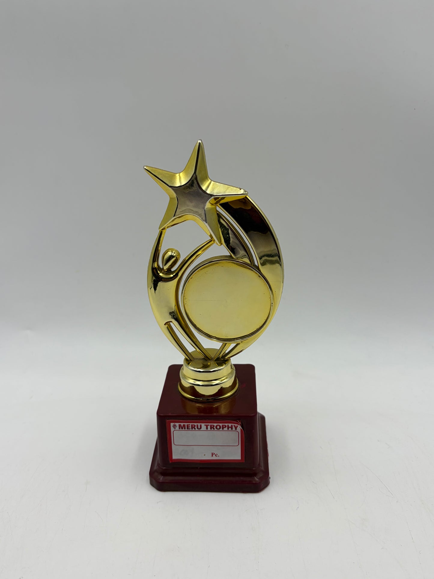 Gold Star Achievement Fiber Trophy 320
