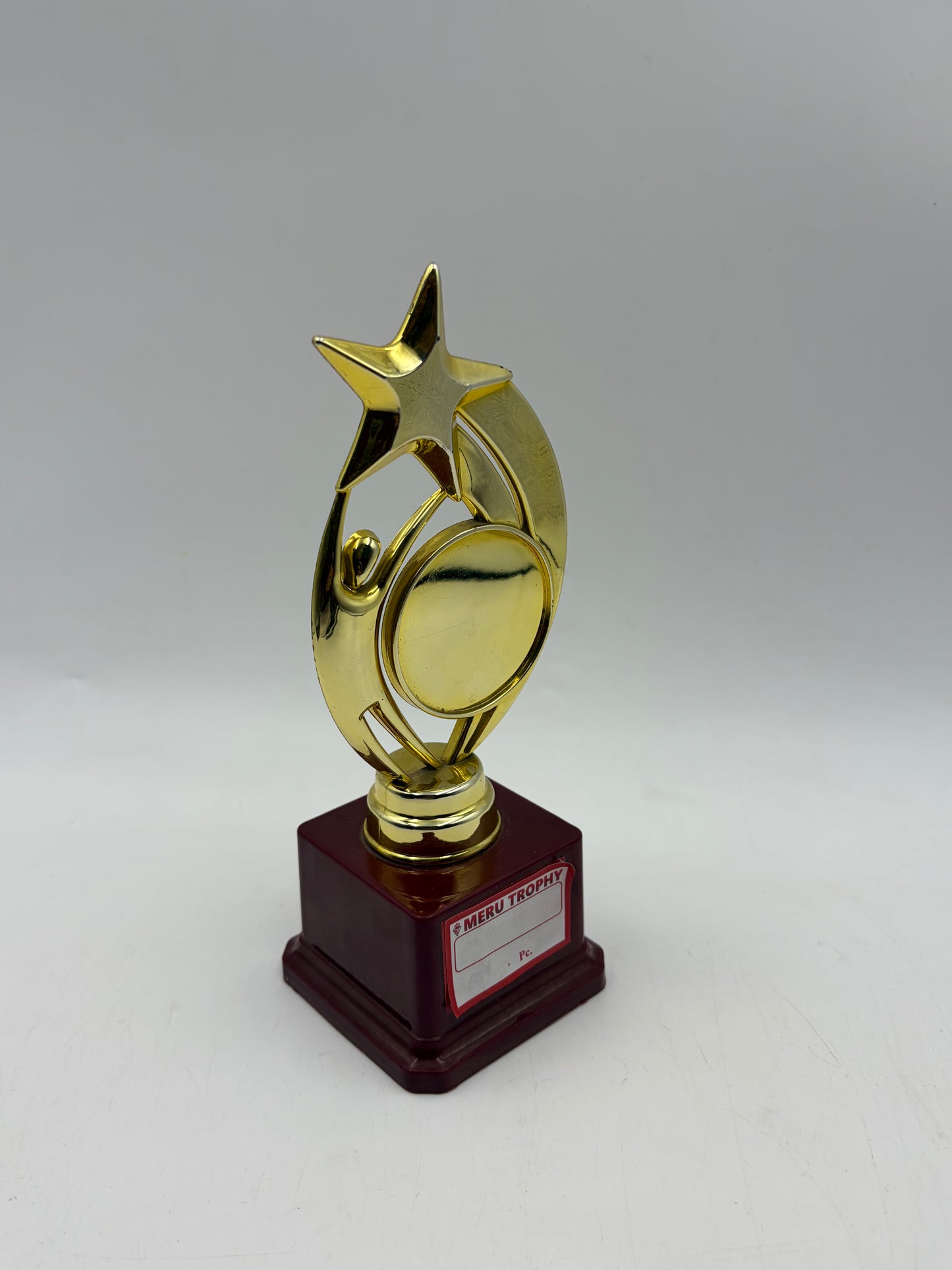 Gold Star Achievement Fiber Trophy 320