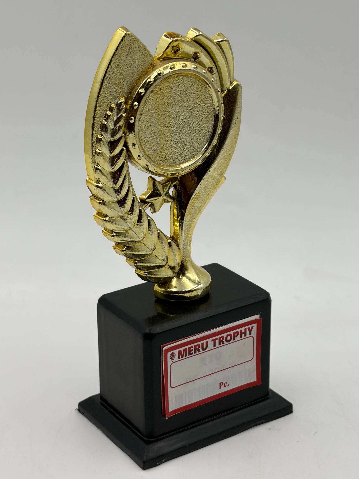 Gold Fiber Trophy - Custom Awards & Recognition PF 1204 - Fiber Trophies Online