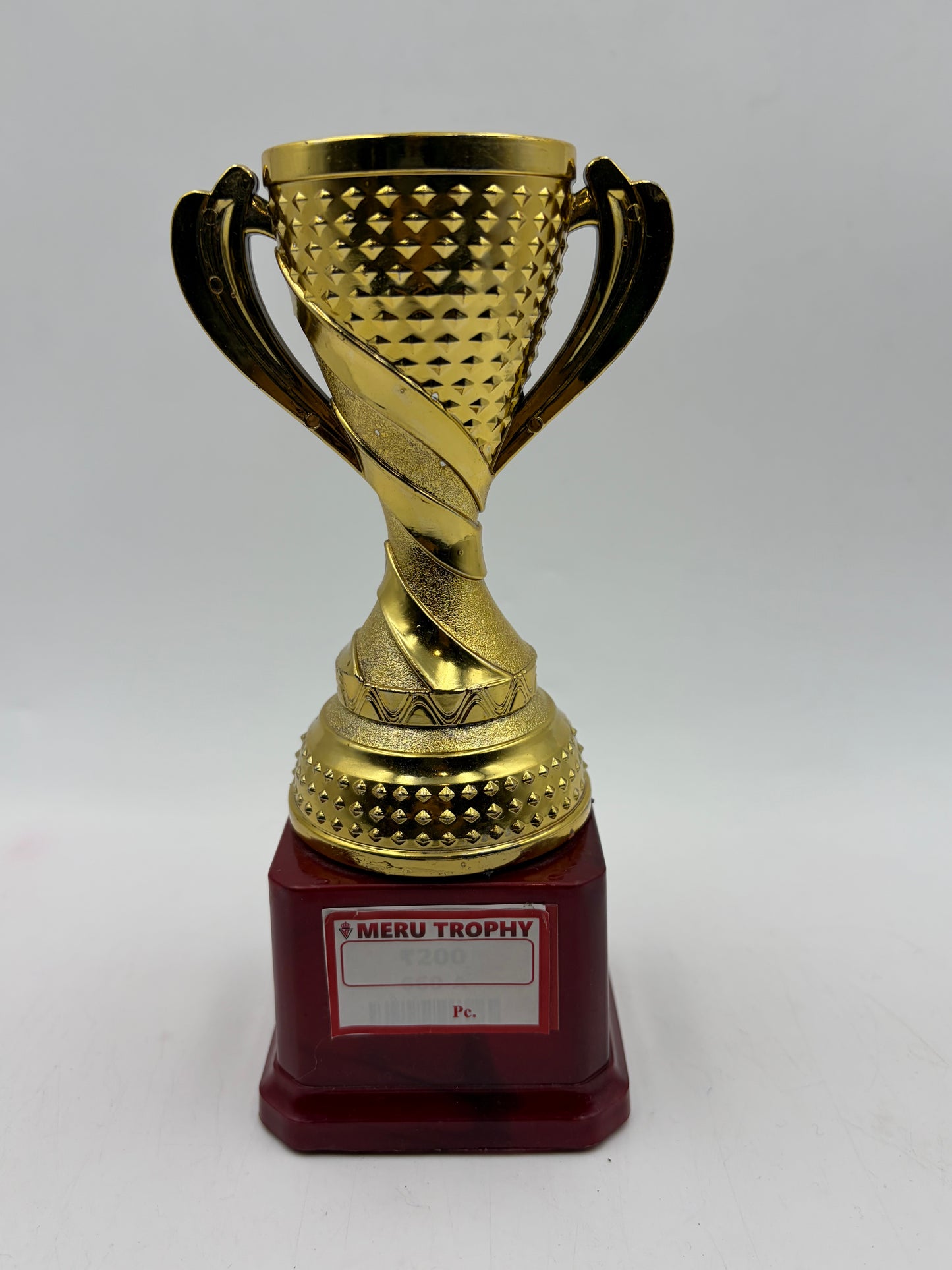 Gold Trophy Cup Award for Recognition Achievement  660