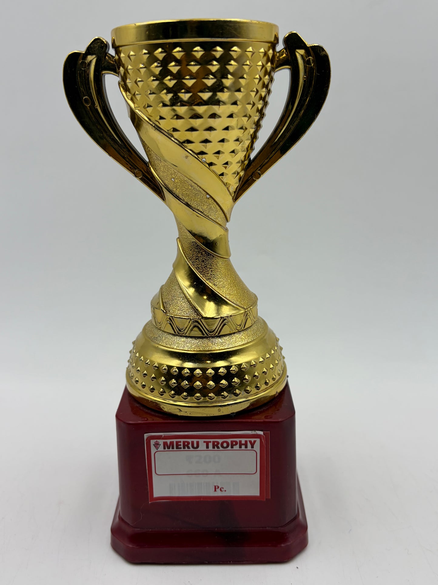 Gold Trophy Cup Award for Recognition Achievement  660