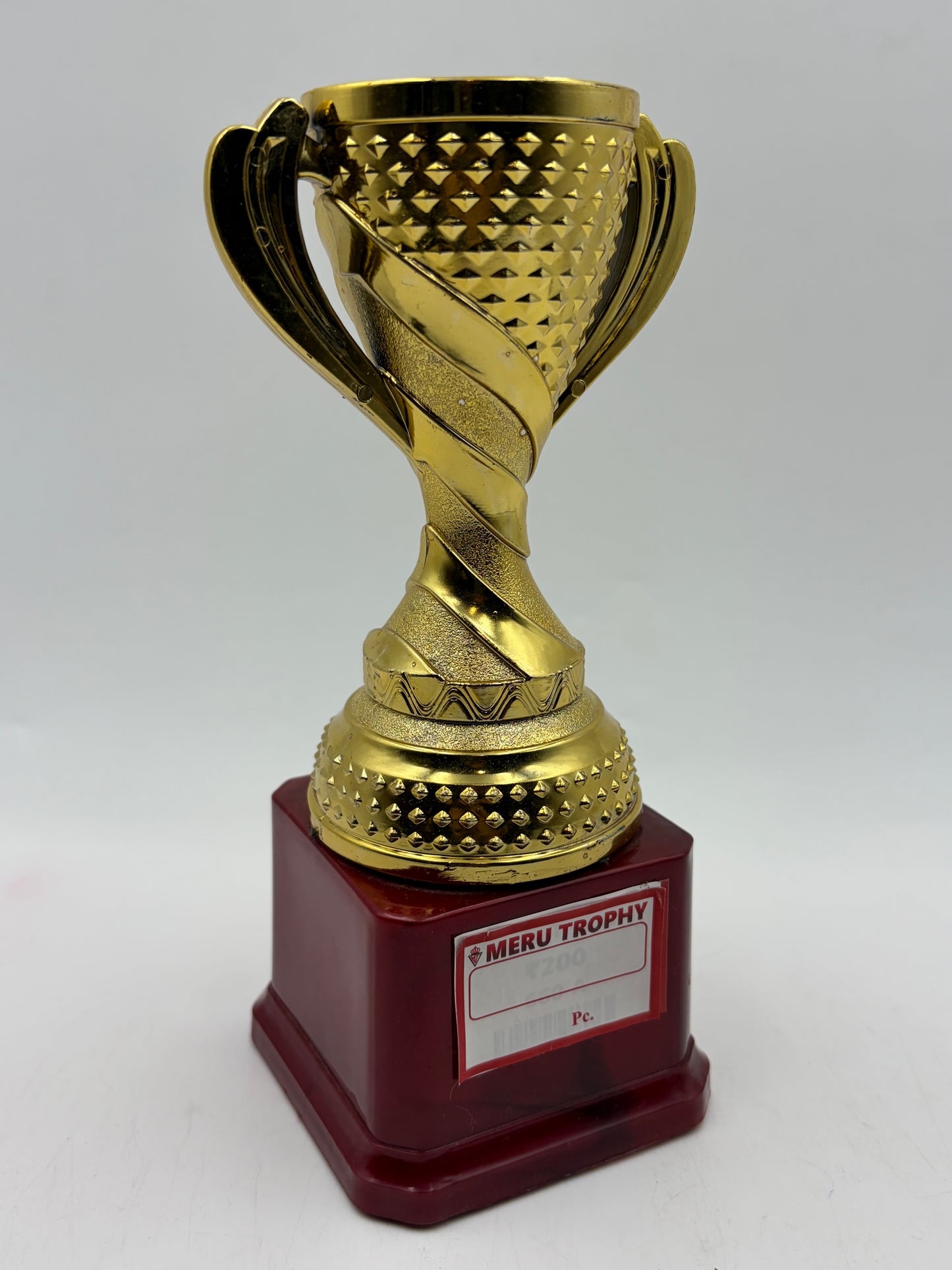 Gold Trophy Cup Award for Recognition Achievement  660