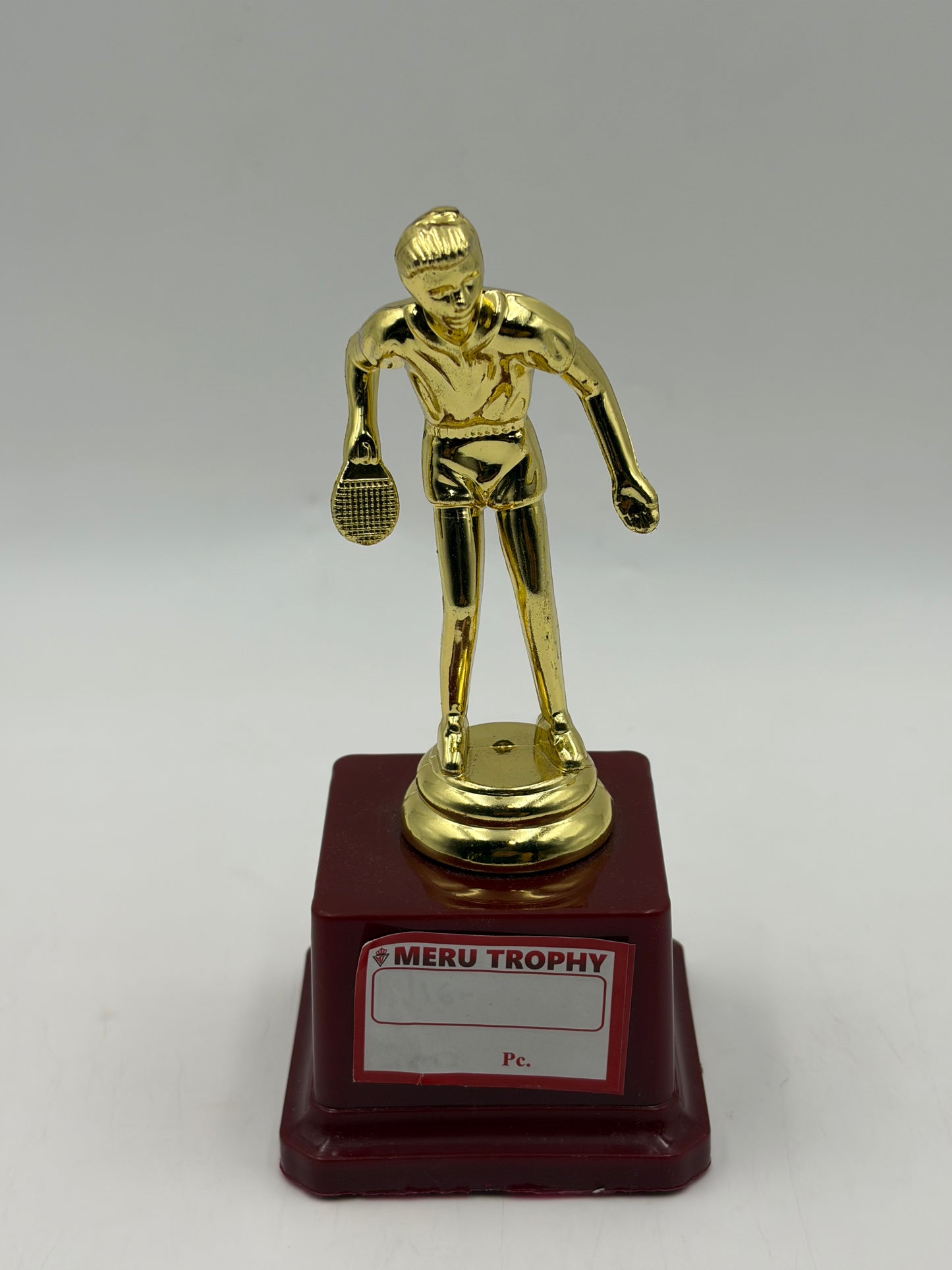 Gold Table Tennis Trophy - Sports Award 116 - Fiber Trophies