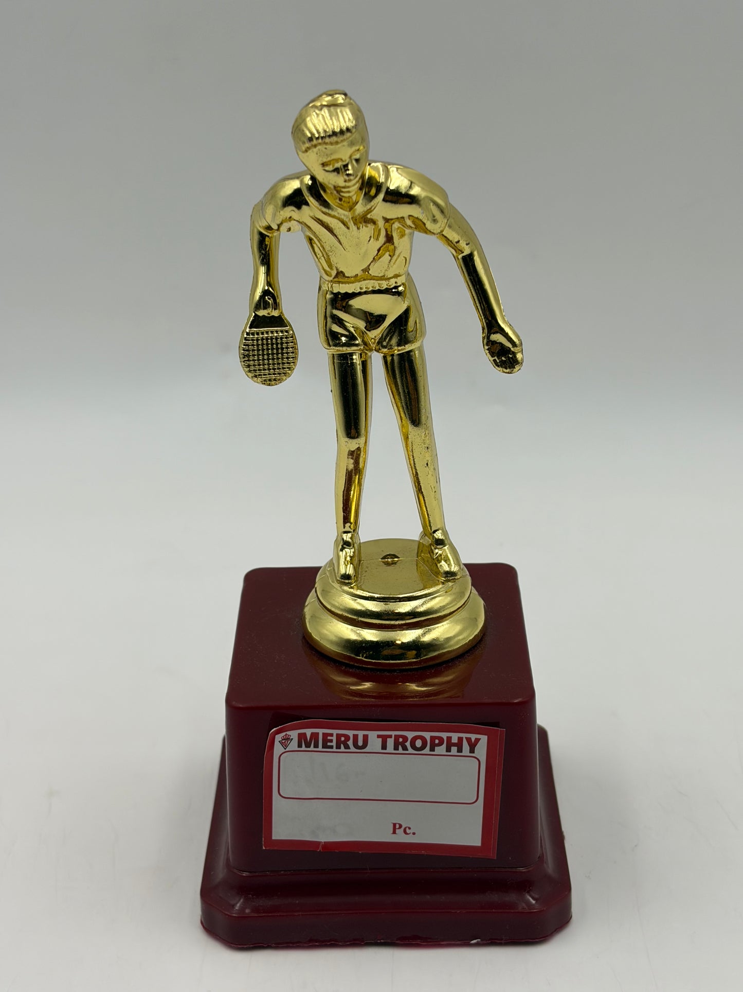 Gold Table Tennis Trophy - Sports Award 116 - Fiber Trophies